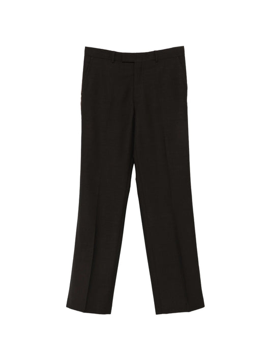 Alto Crespo satin-trim trousers