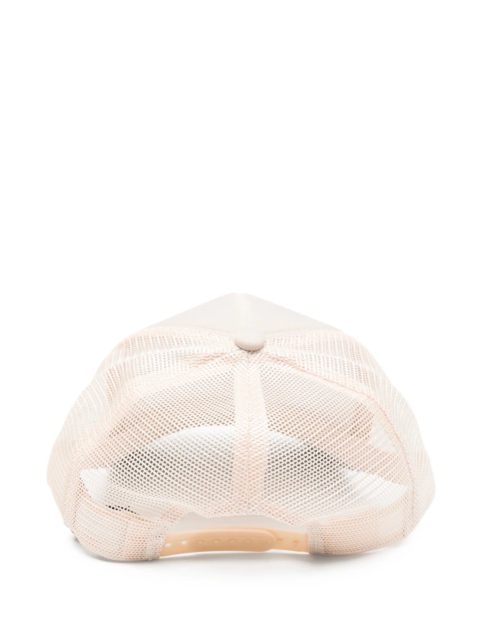 logo-print trucker hat