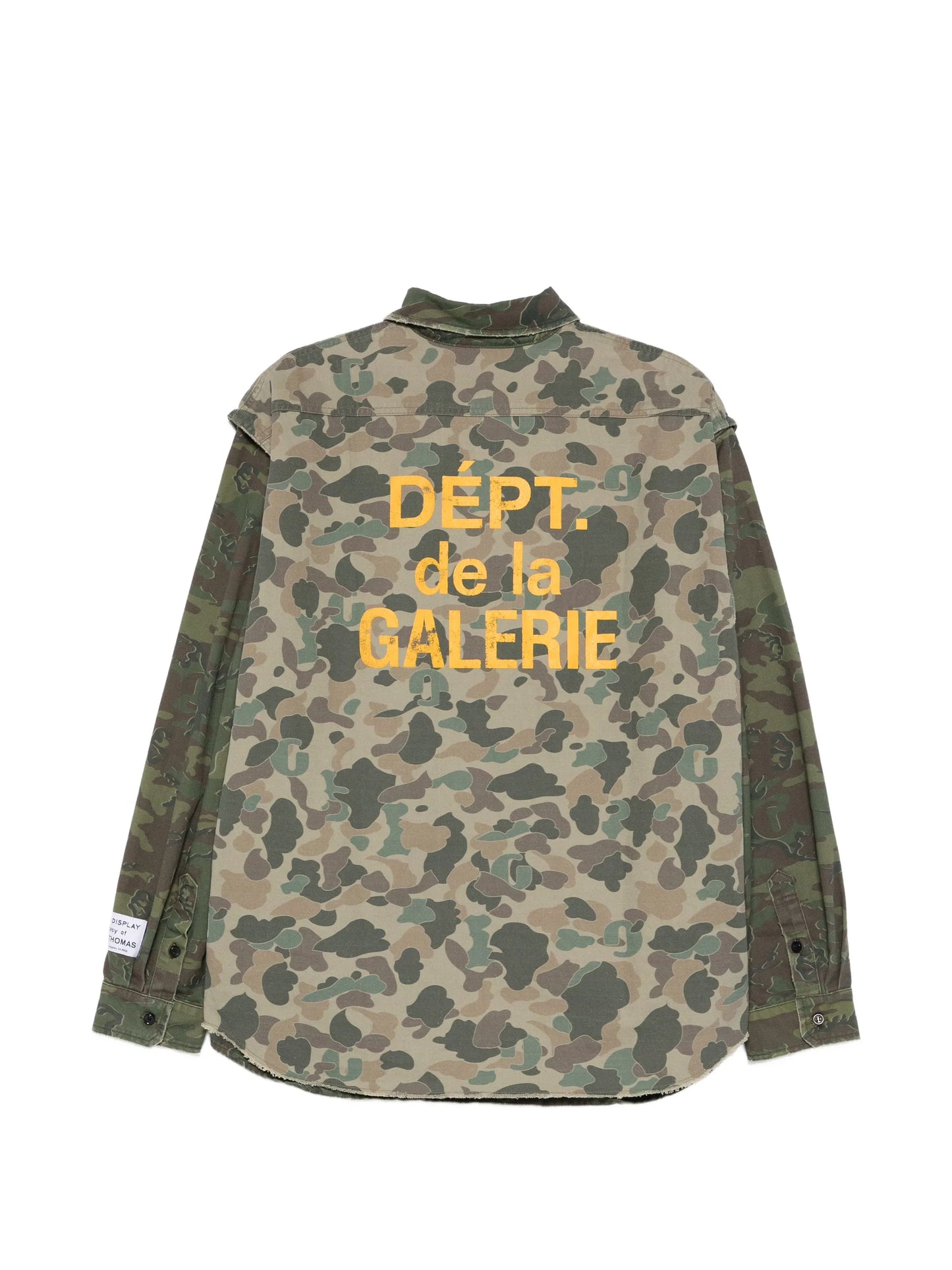 camouflage two-pocket shirt
