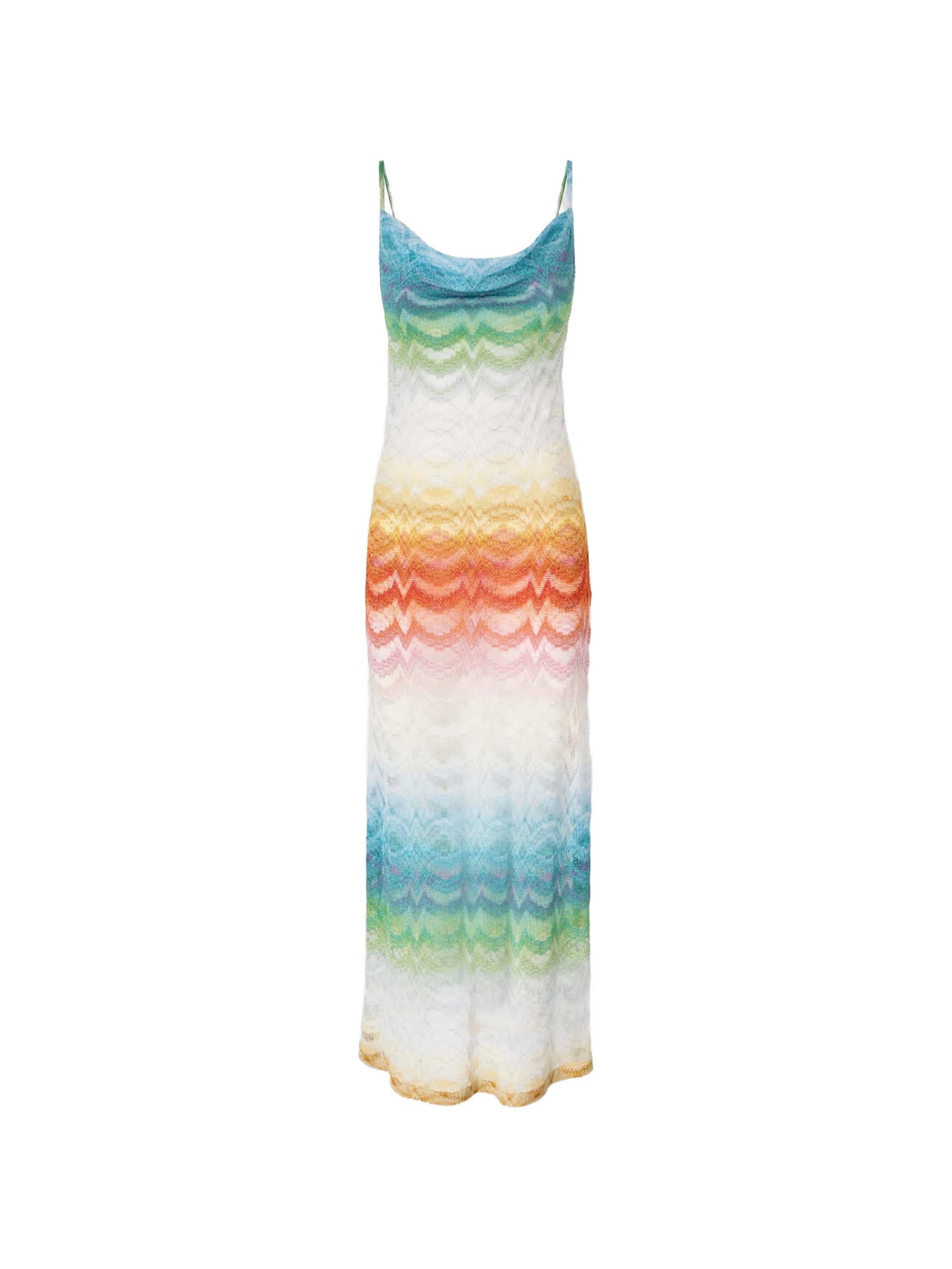 cowl-neck beach dress