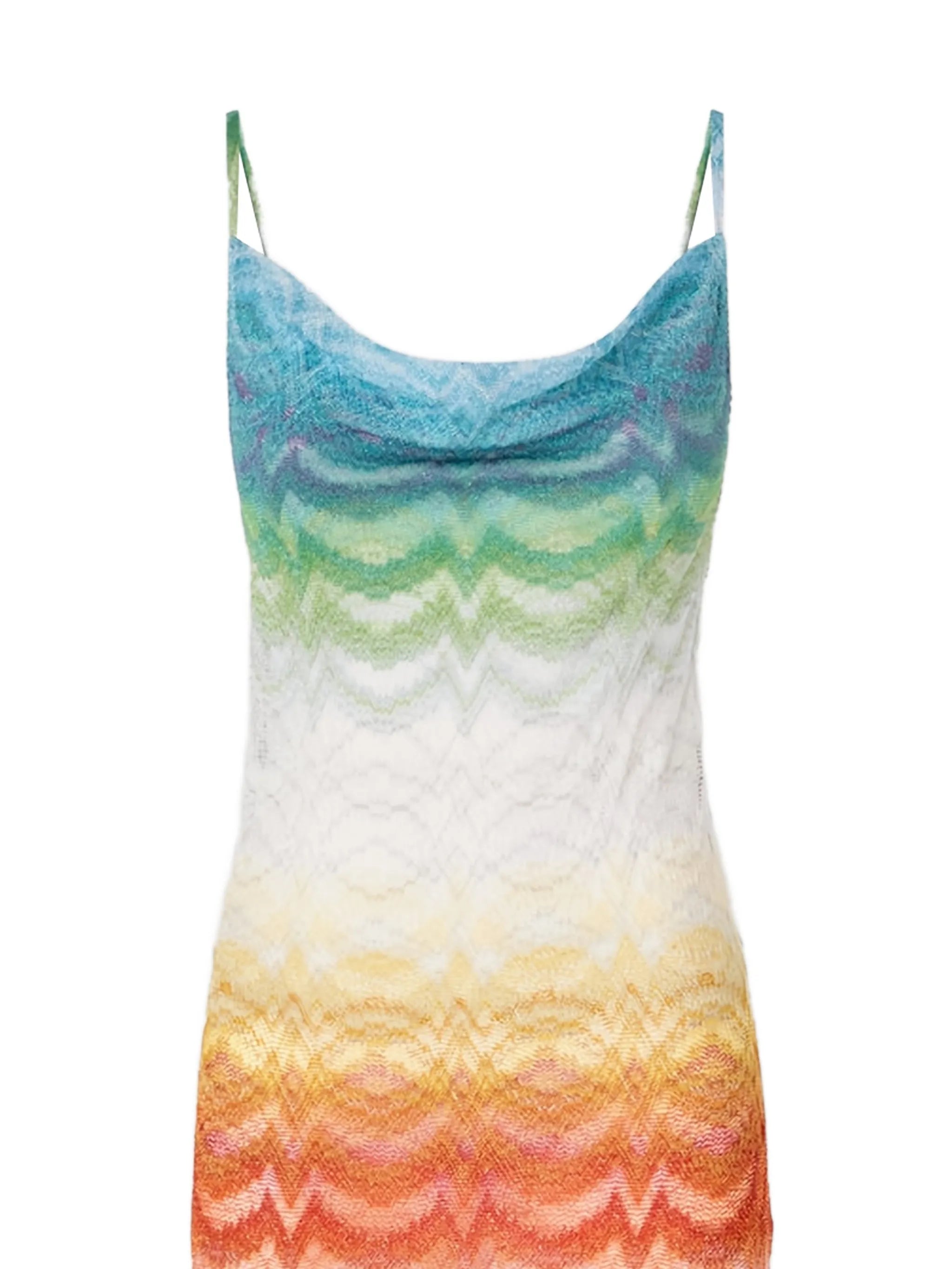 cowl-neck beach dress
