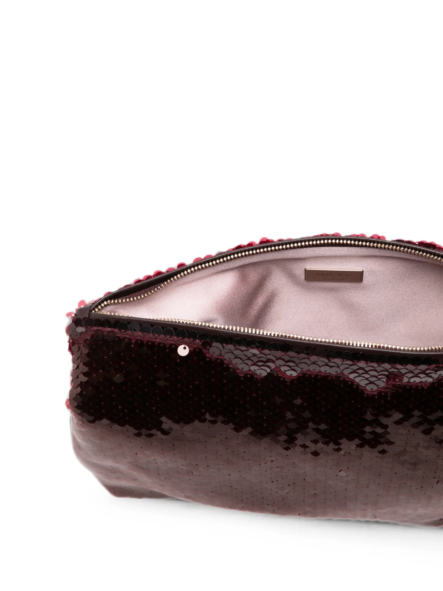 Callie sequin-embellished clutch bag