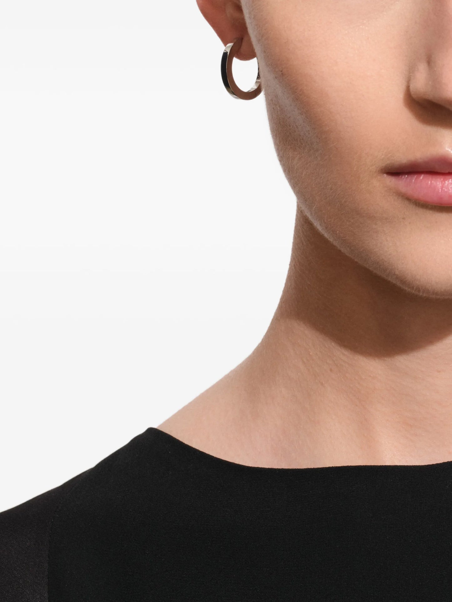 medium Beck hoop earrings