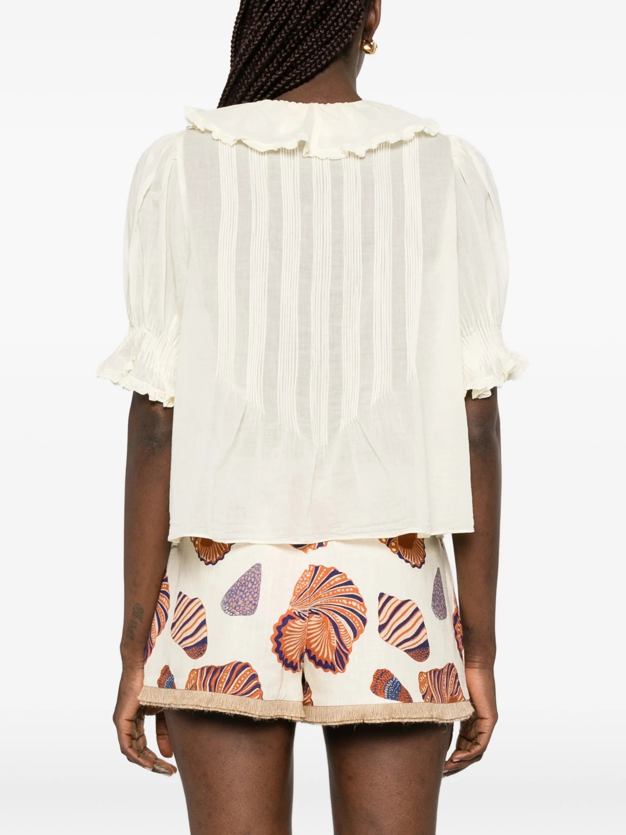 Henri ruffled blouse