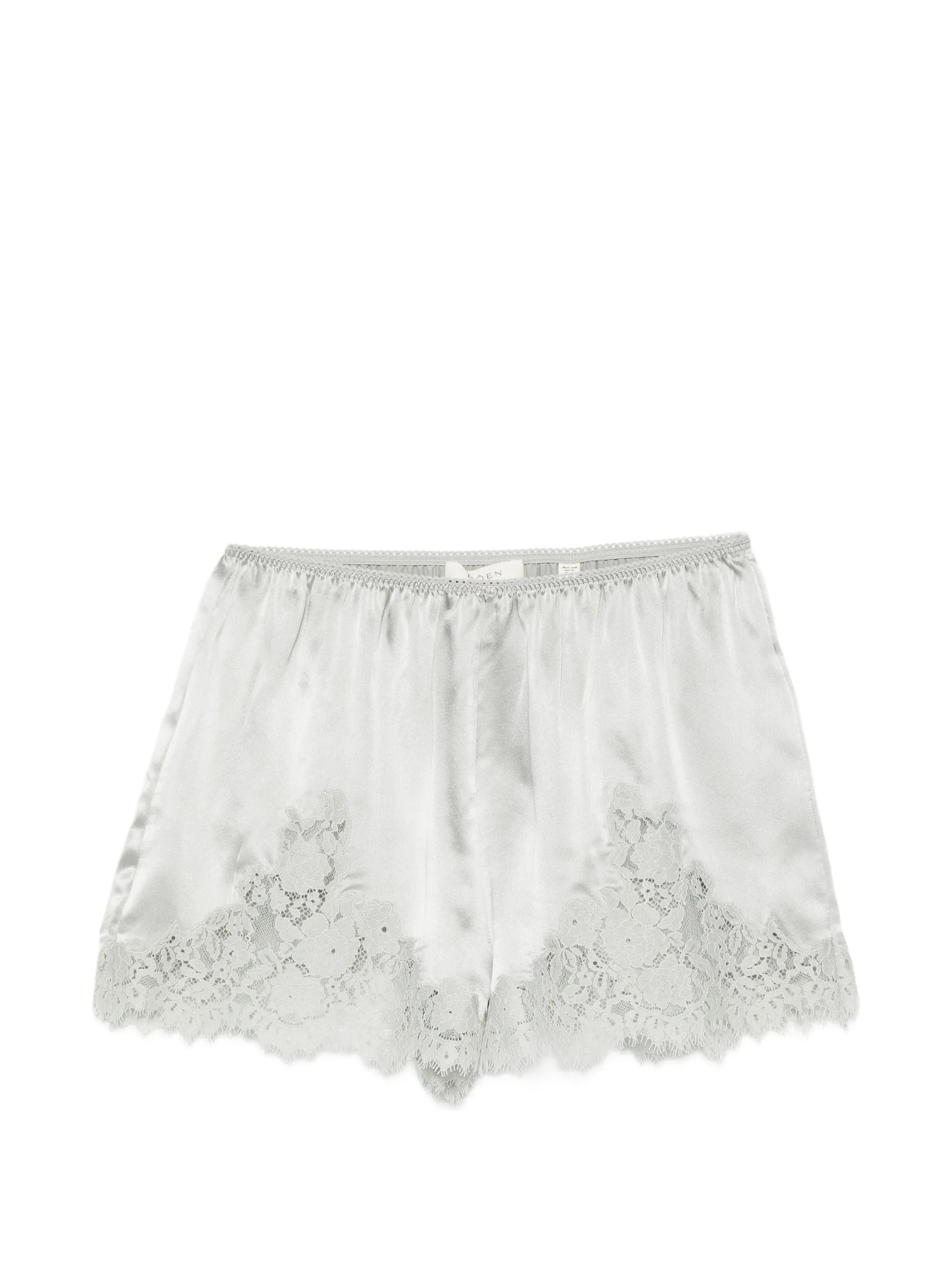Iona lace-trim shorts