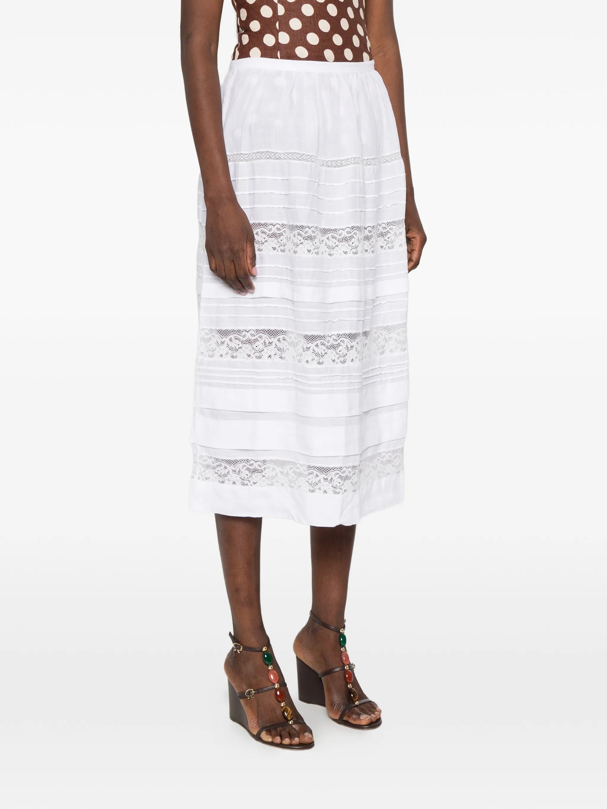 Sidra midi skirt