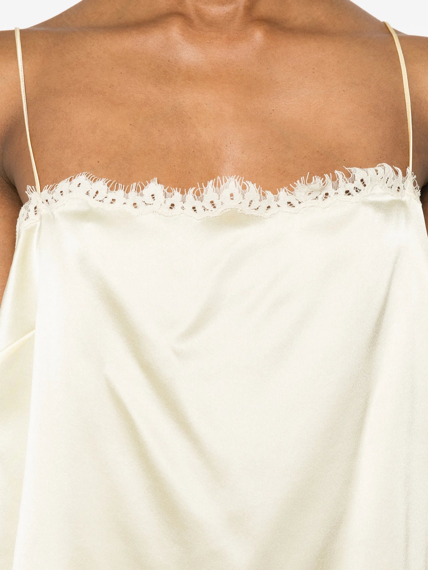 Loure lace-trim top