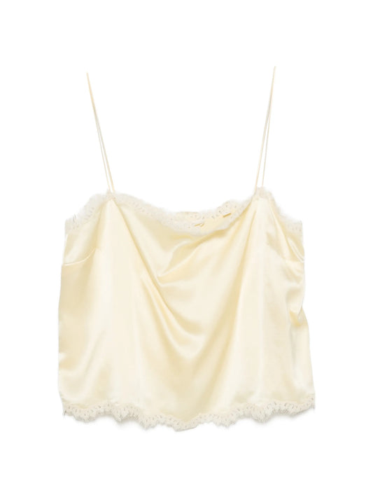 Loure lace-trim top