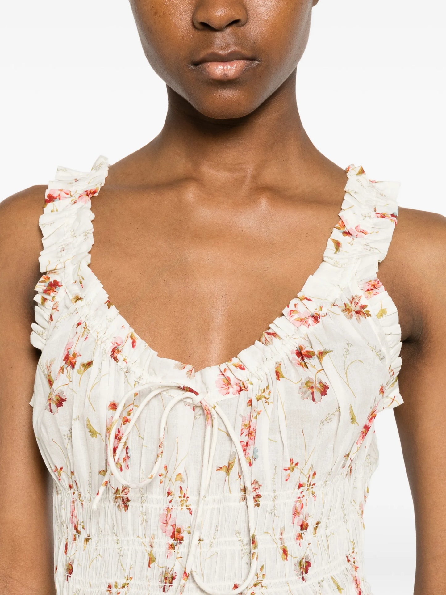 Emmaretta floral-print midi dress
