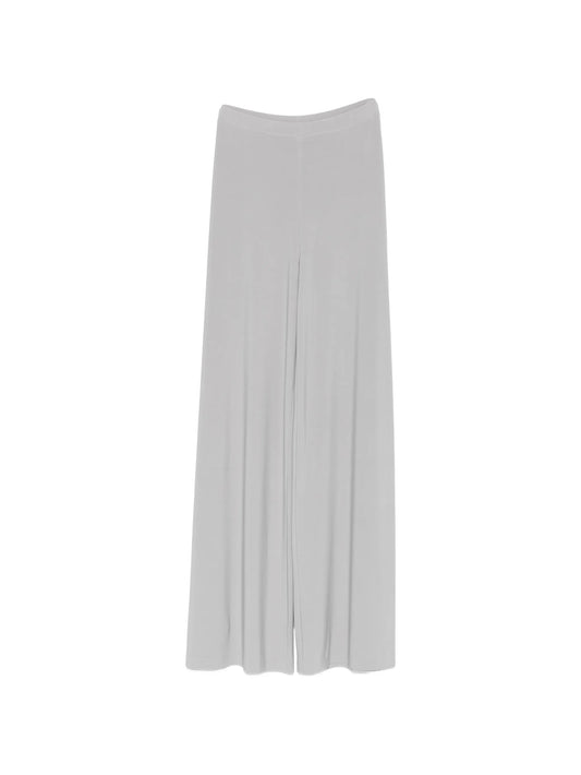 Bias straight-leg trousers