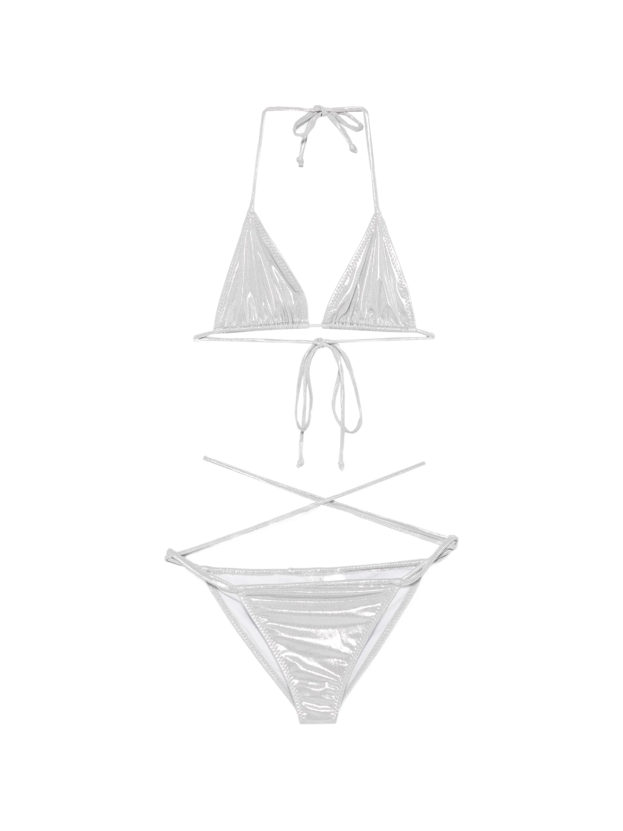criss-cross bikini