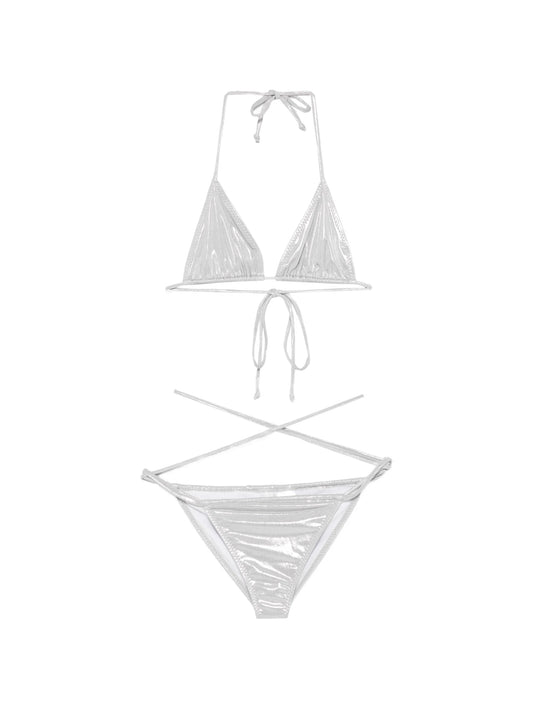 criss-cross bikini