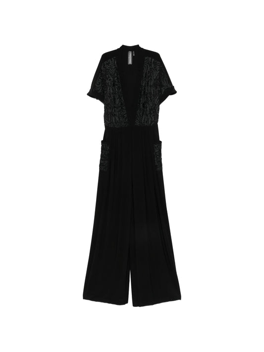 Geralyn short-sleeves jumpsuit