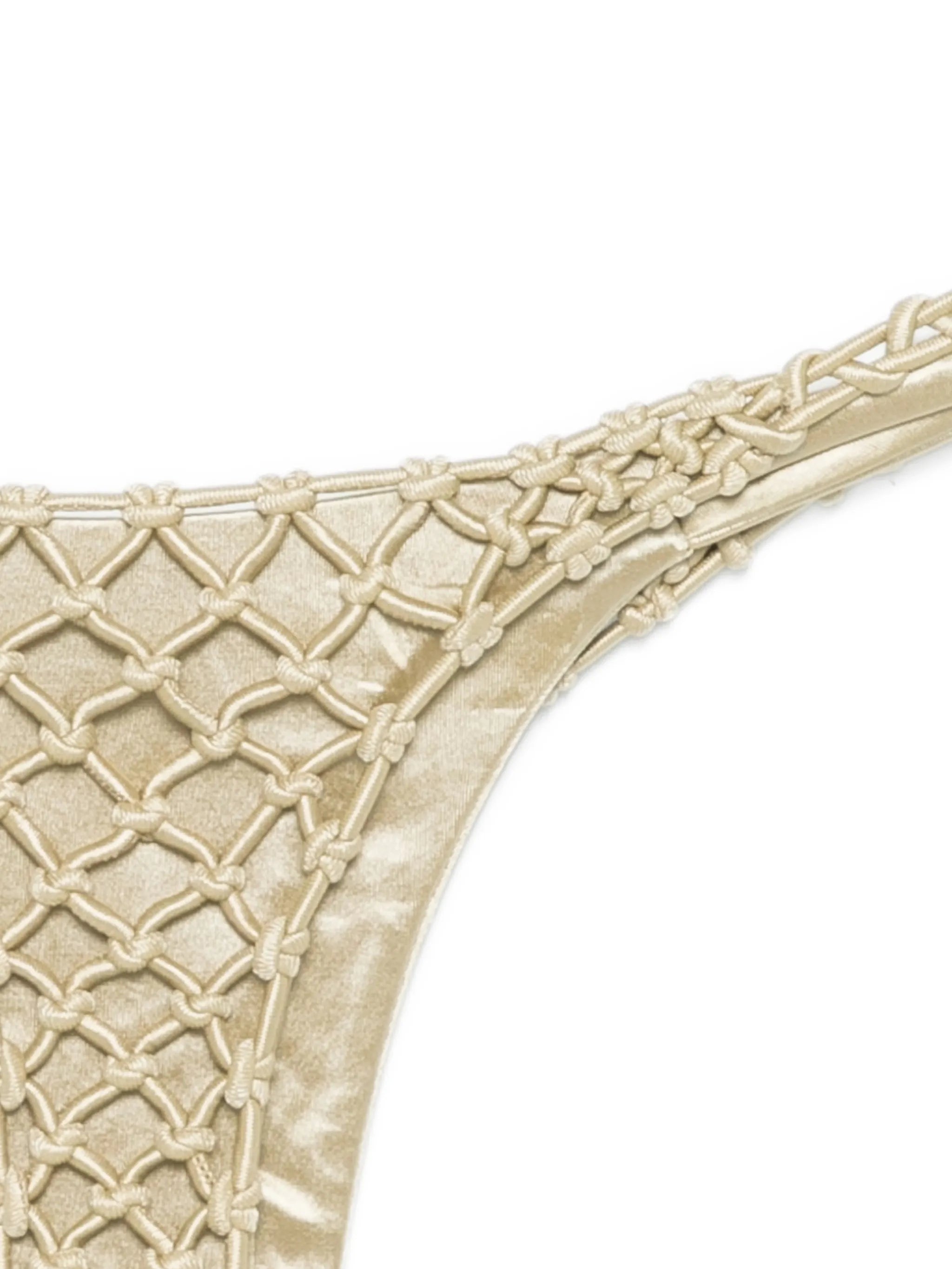 Corara macrame bikini bottom