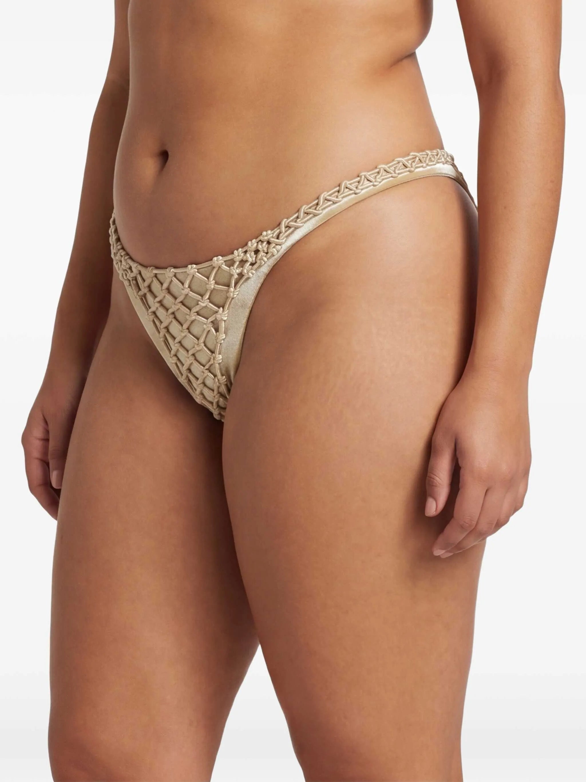 Corara macrame bikini bottom