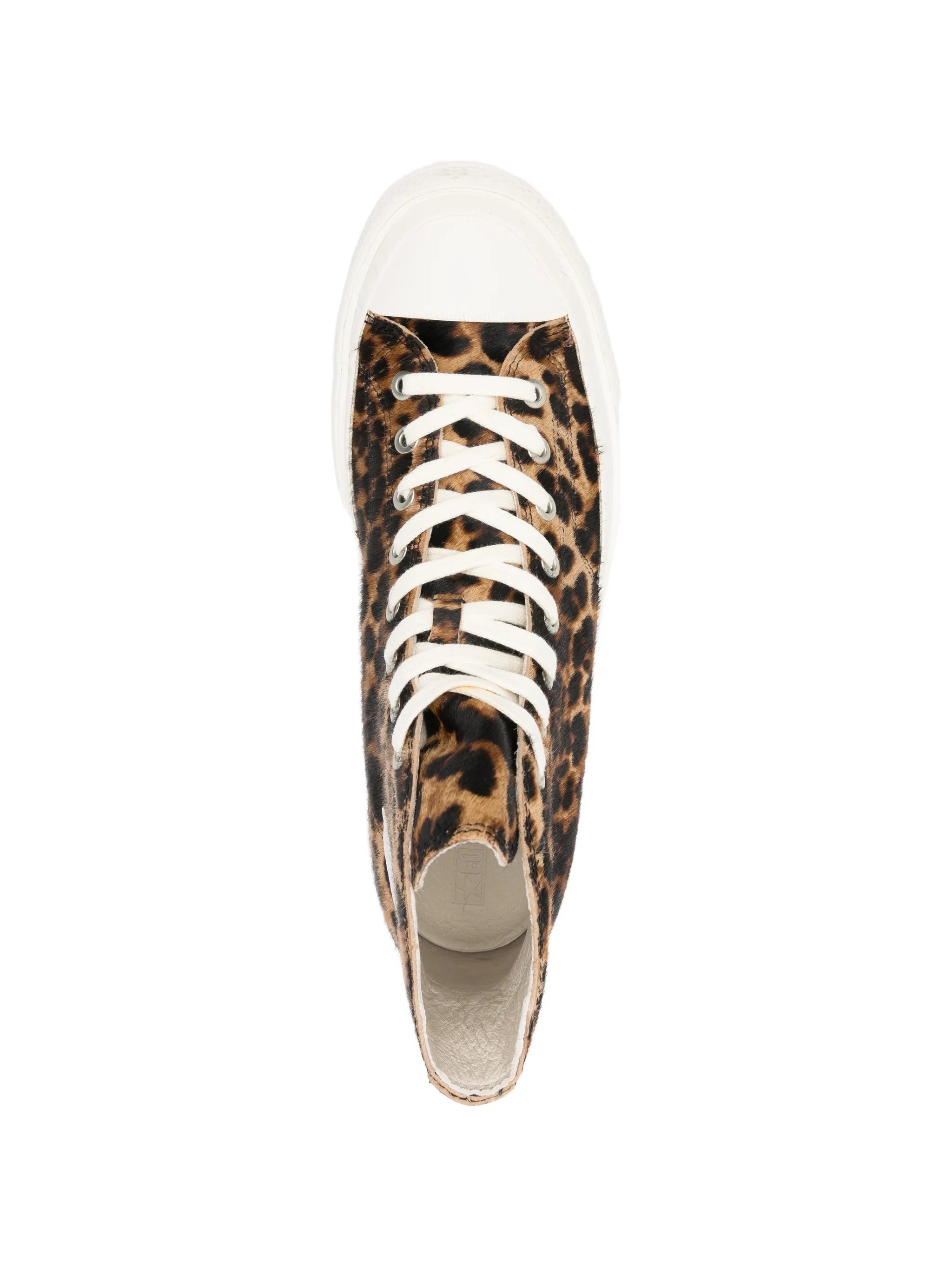 First String Chuck Taylor All Star leopard-print sneakers