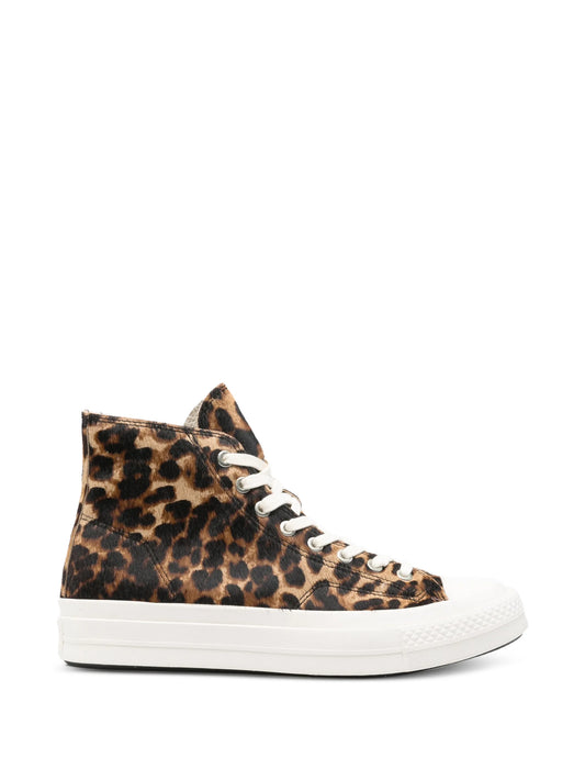 First String Chuck Taylor All Star leopard-print sneakers