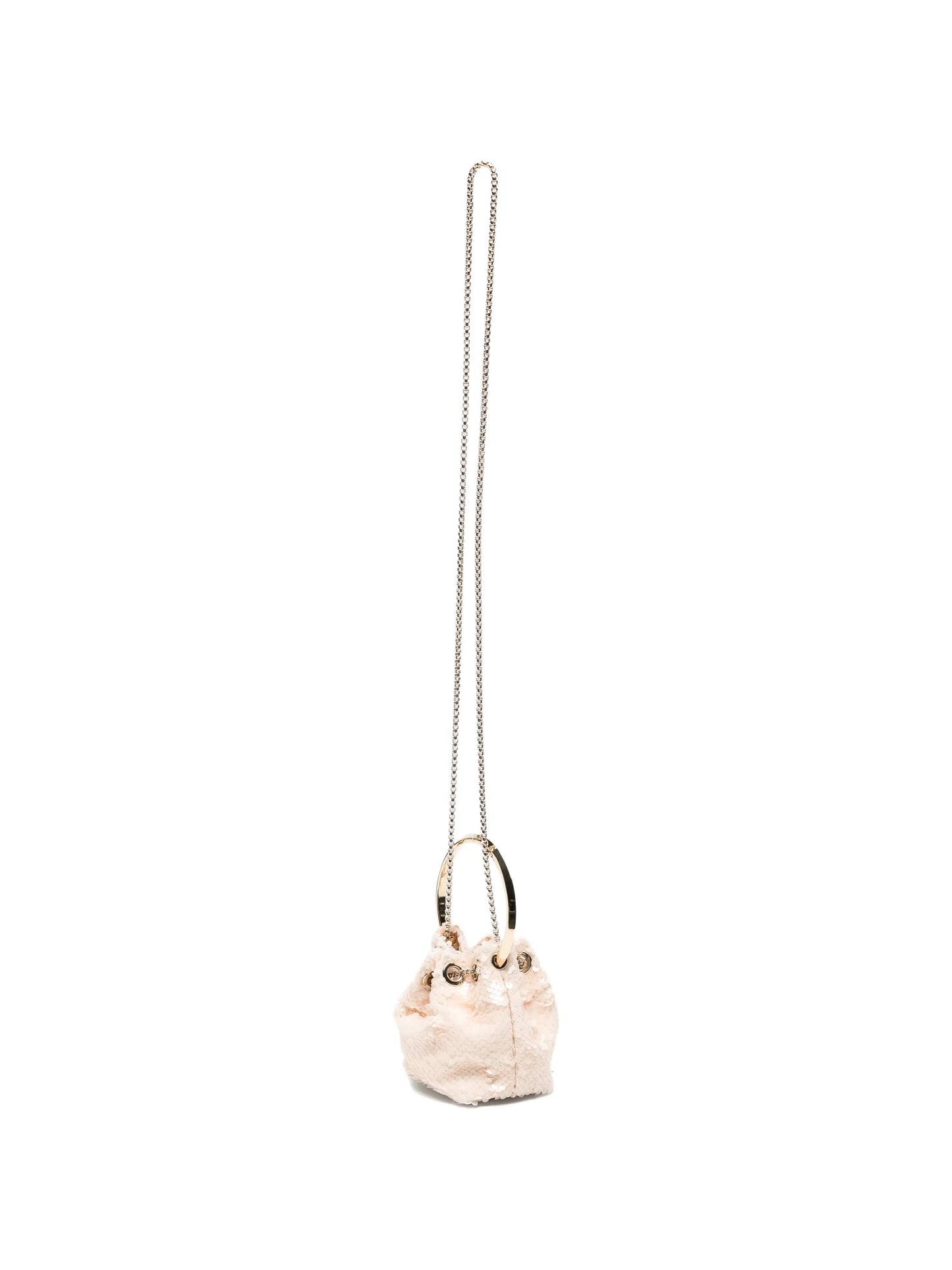 mini Bon Bon sequin-embellished bucket bag