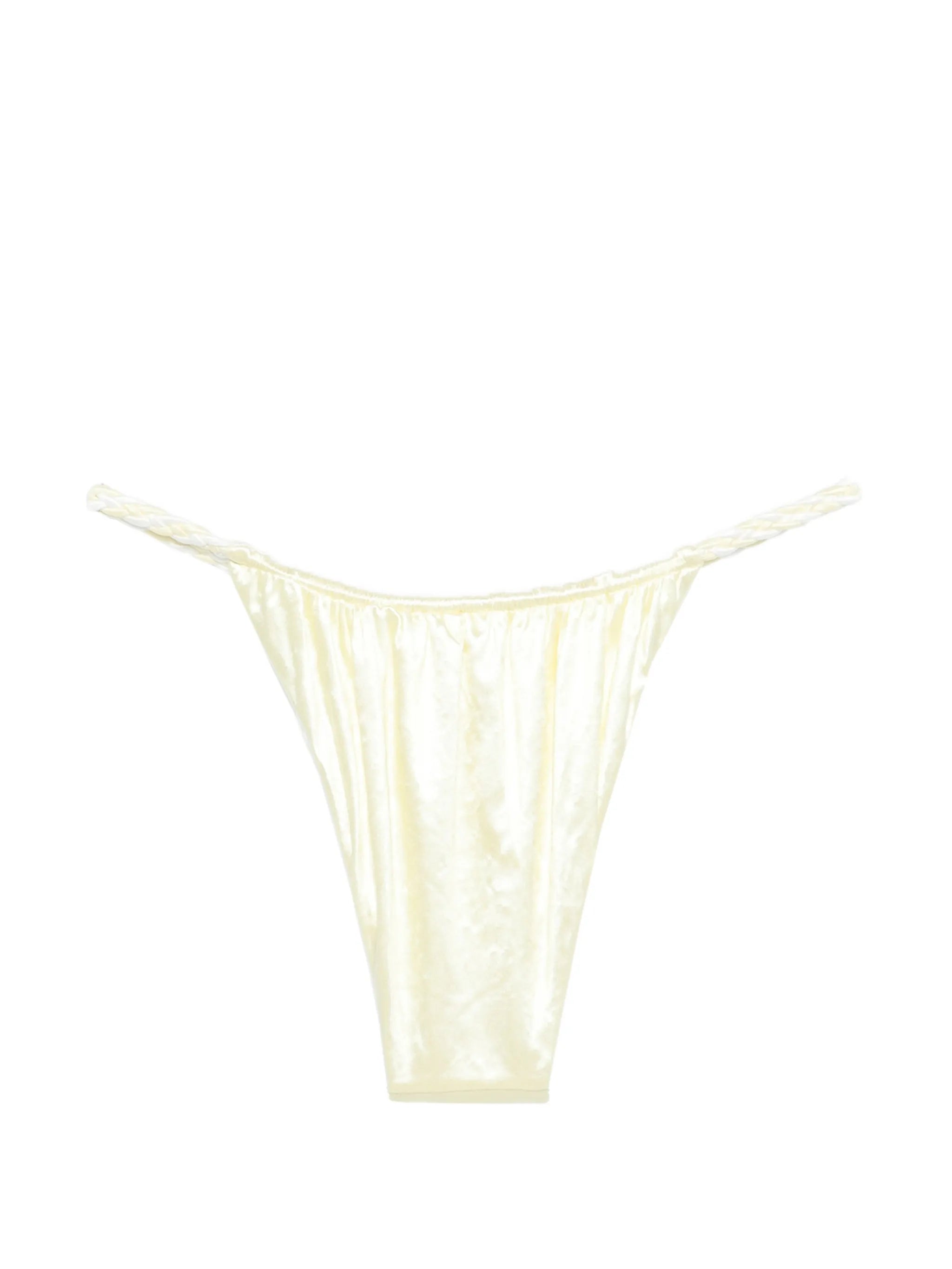 twist strap bikini bottom