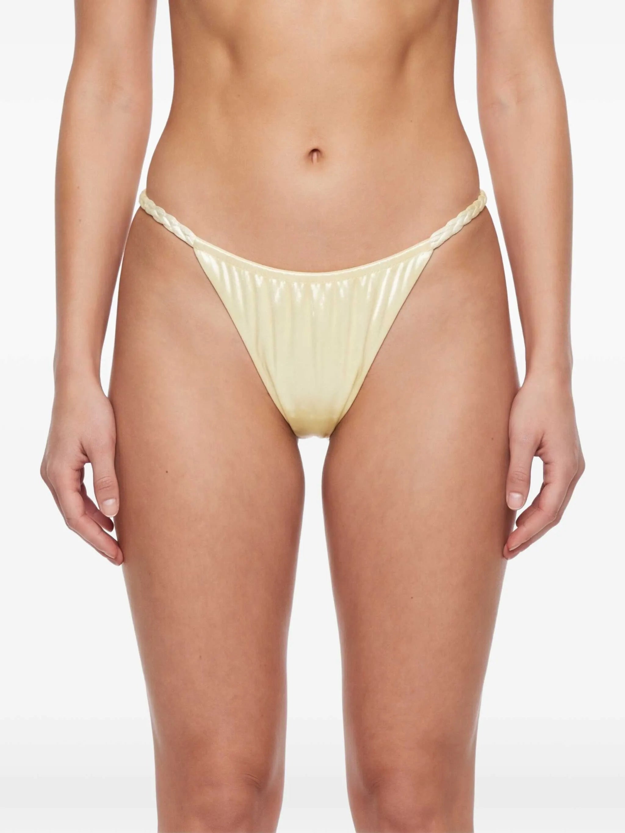 twist strap bikini bottom