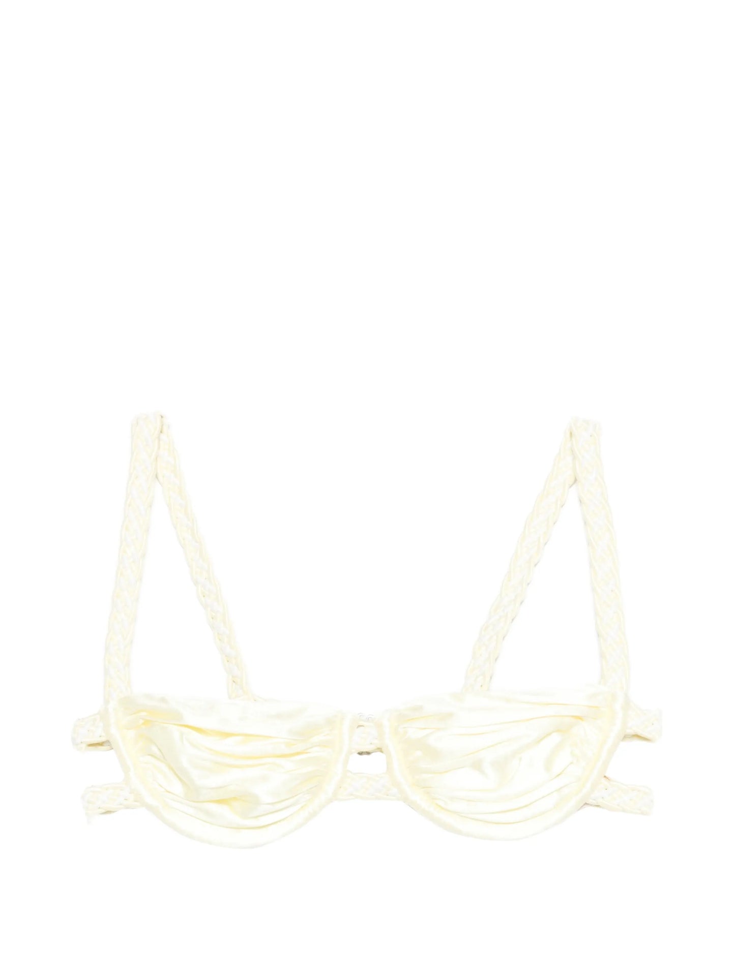 weave strap bikini top