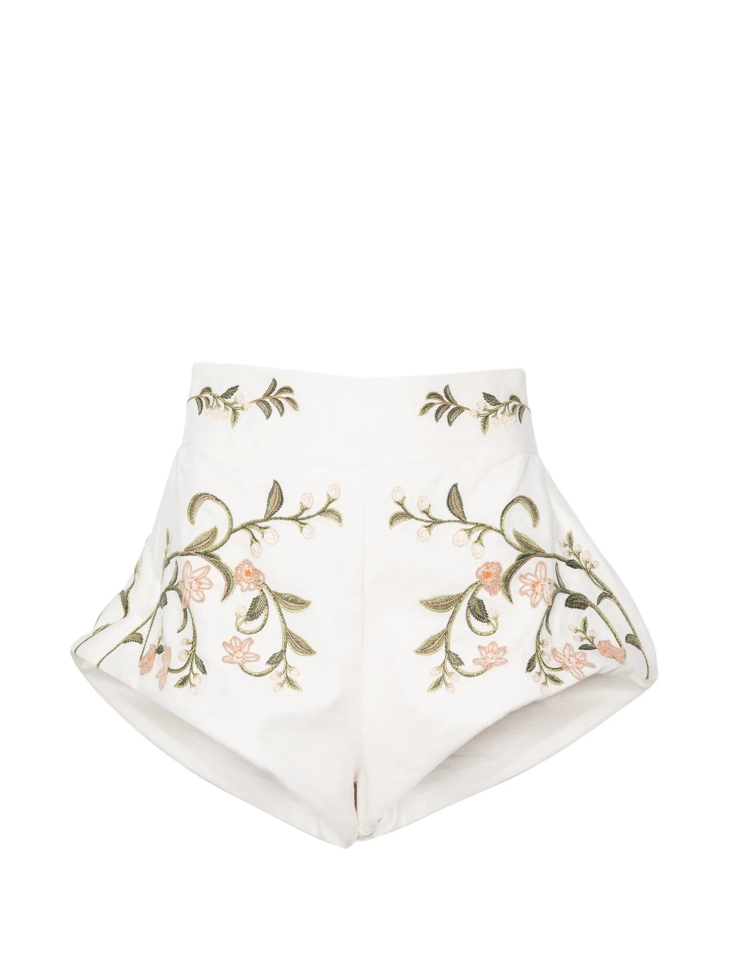 Gatti floral-embroidered shorts