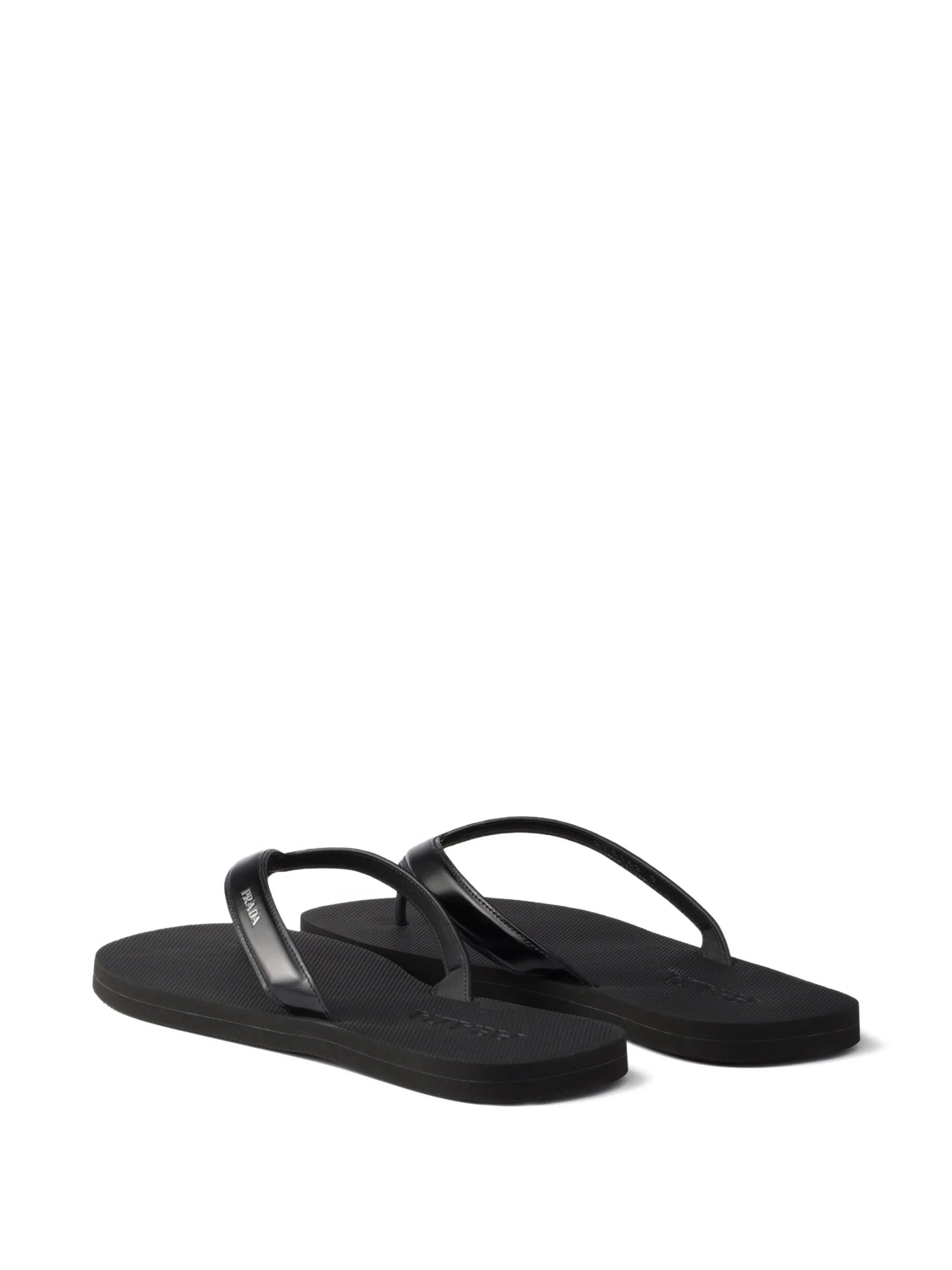 logo-detail sandals
