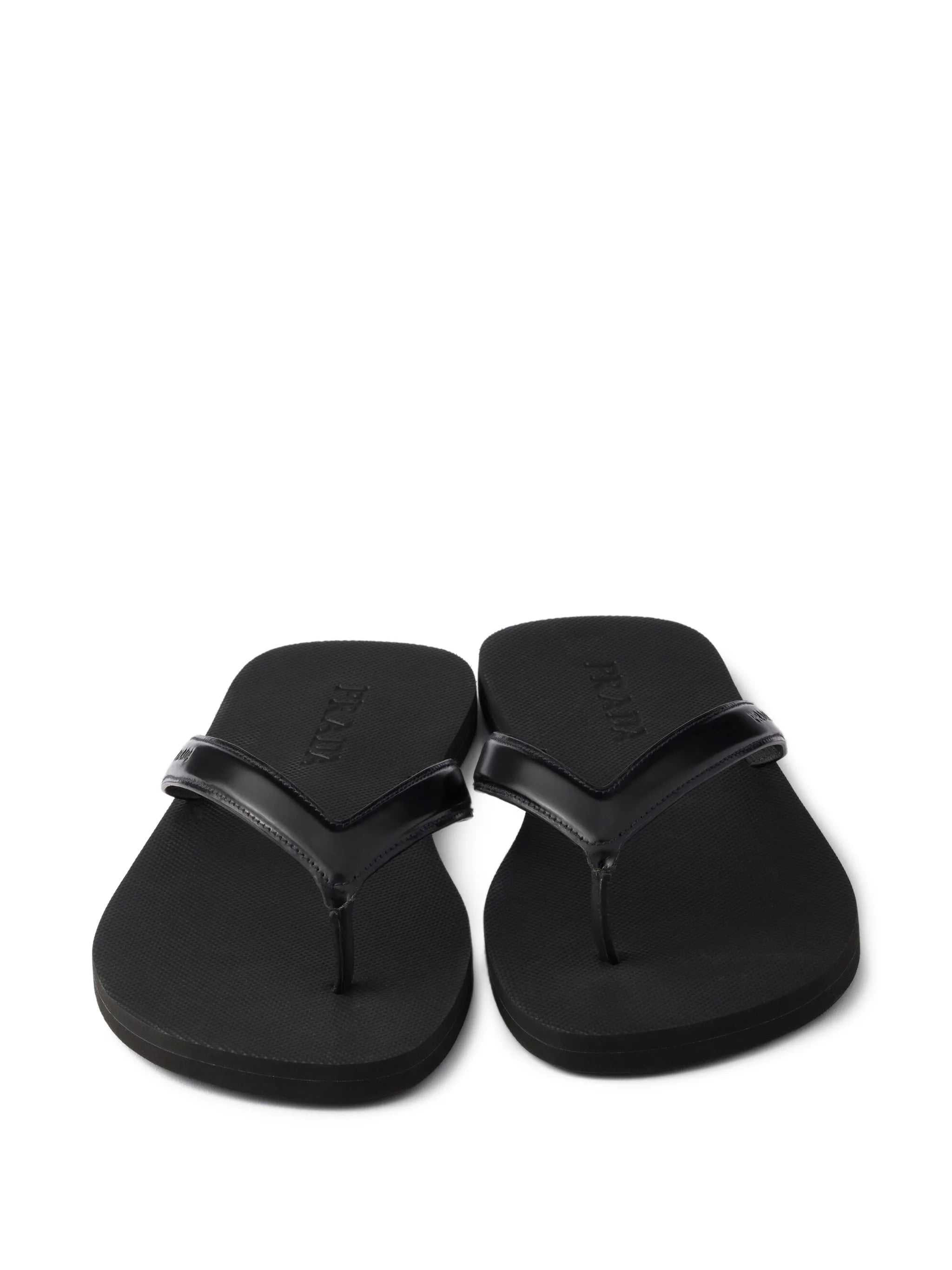 logo-detail sandals