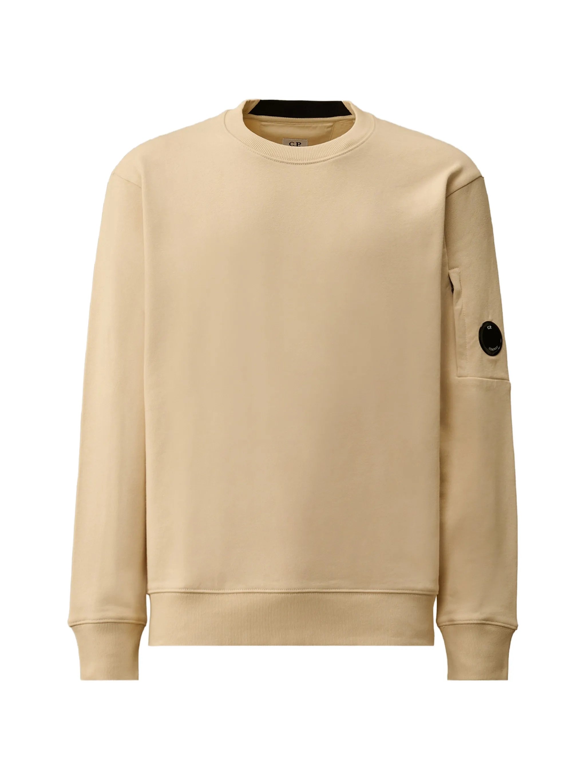 logo-patch crew-neck sweatshirt