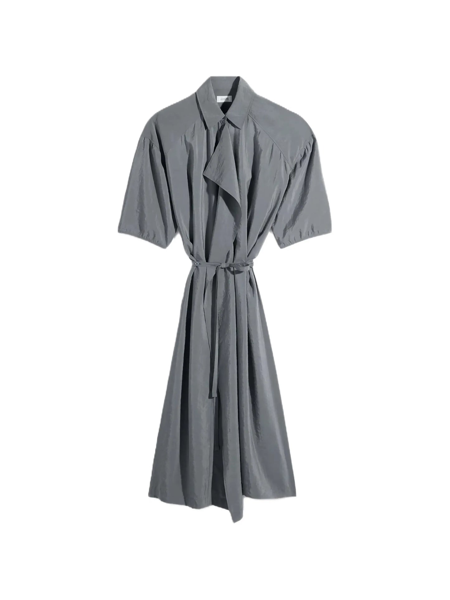 belted shirt dress