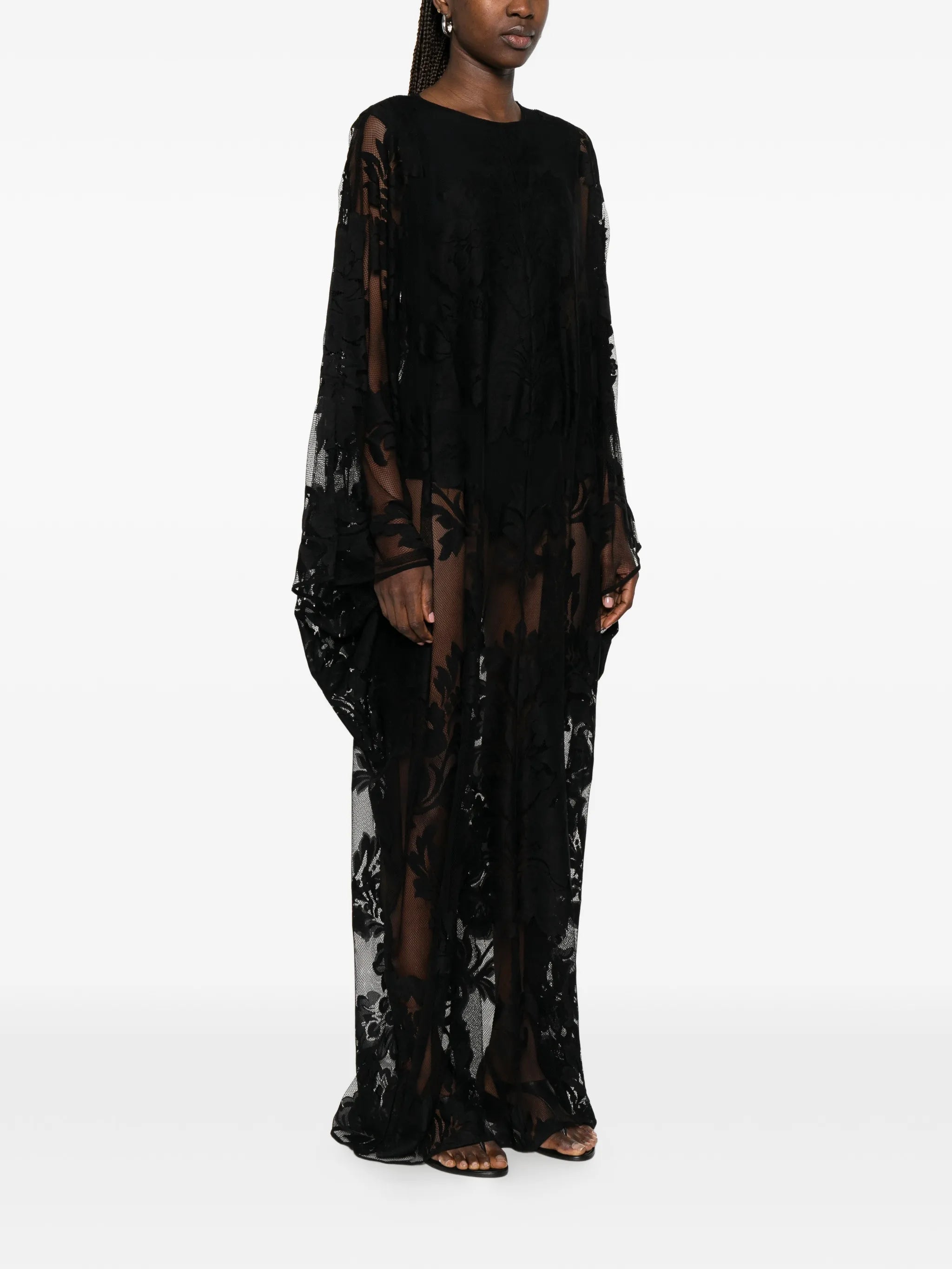 lace maxi dress