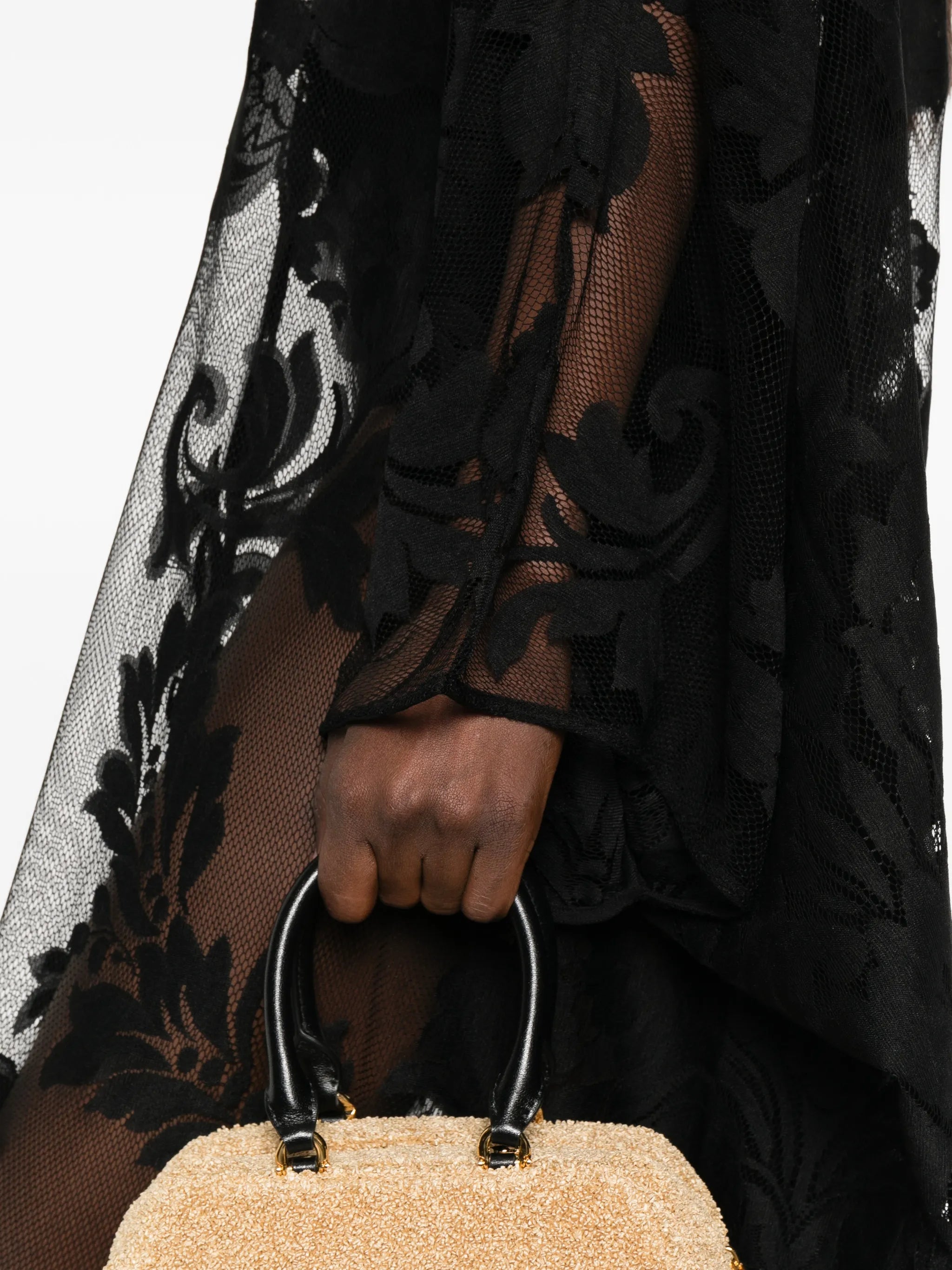 lace maxi dress