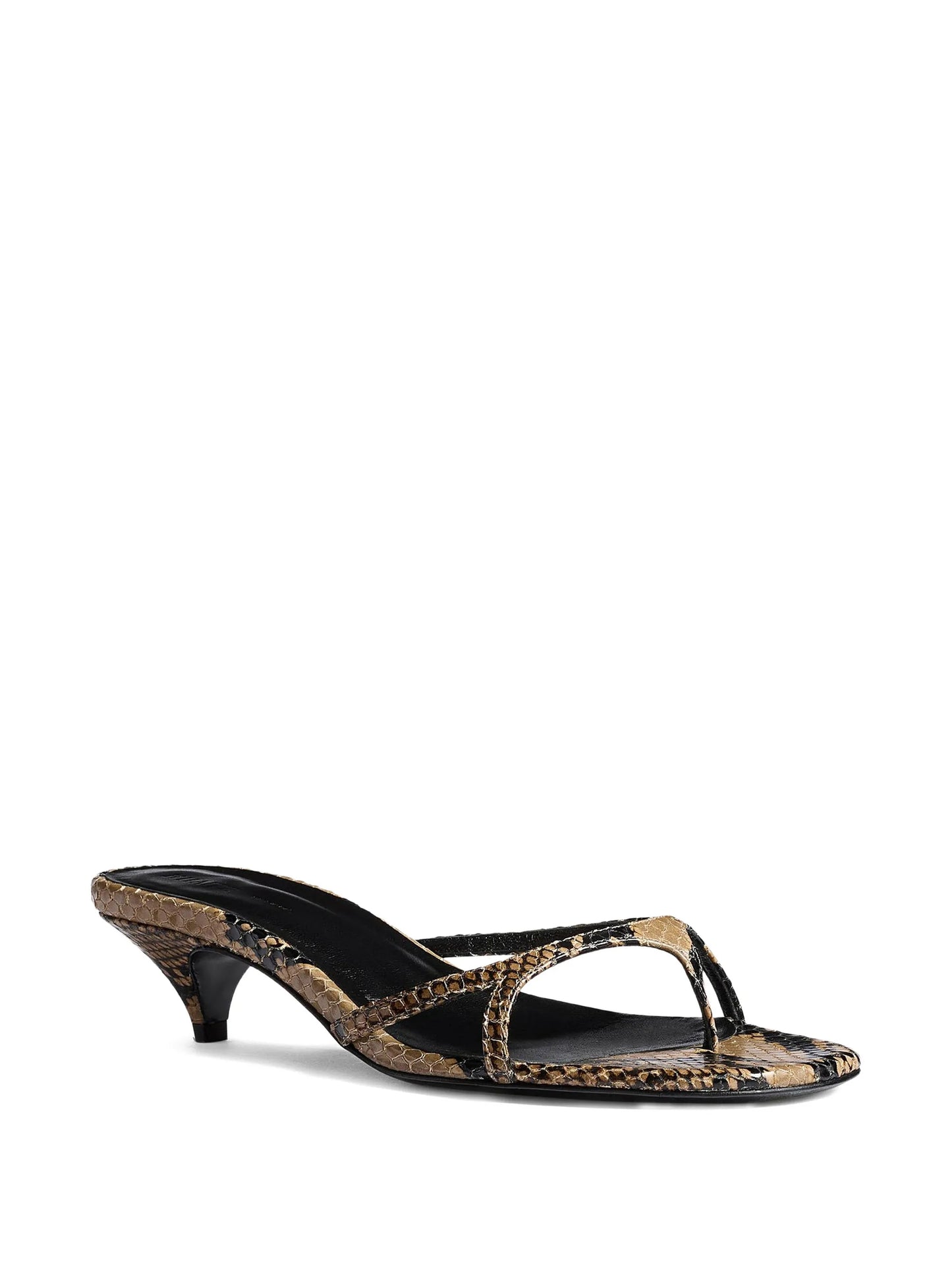 35mm Mila leather sandals