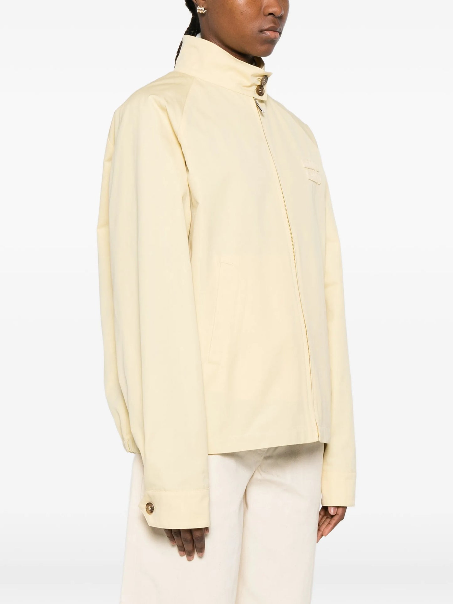 logo-lettering jacket