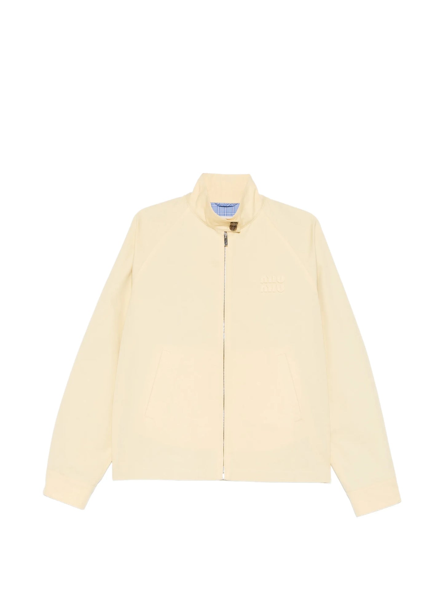 logo-lettering jacket