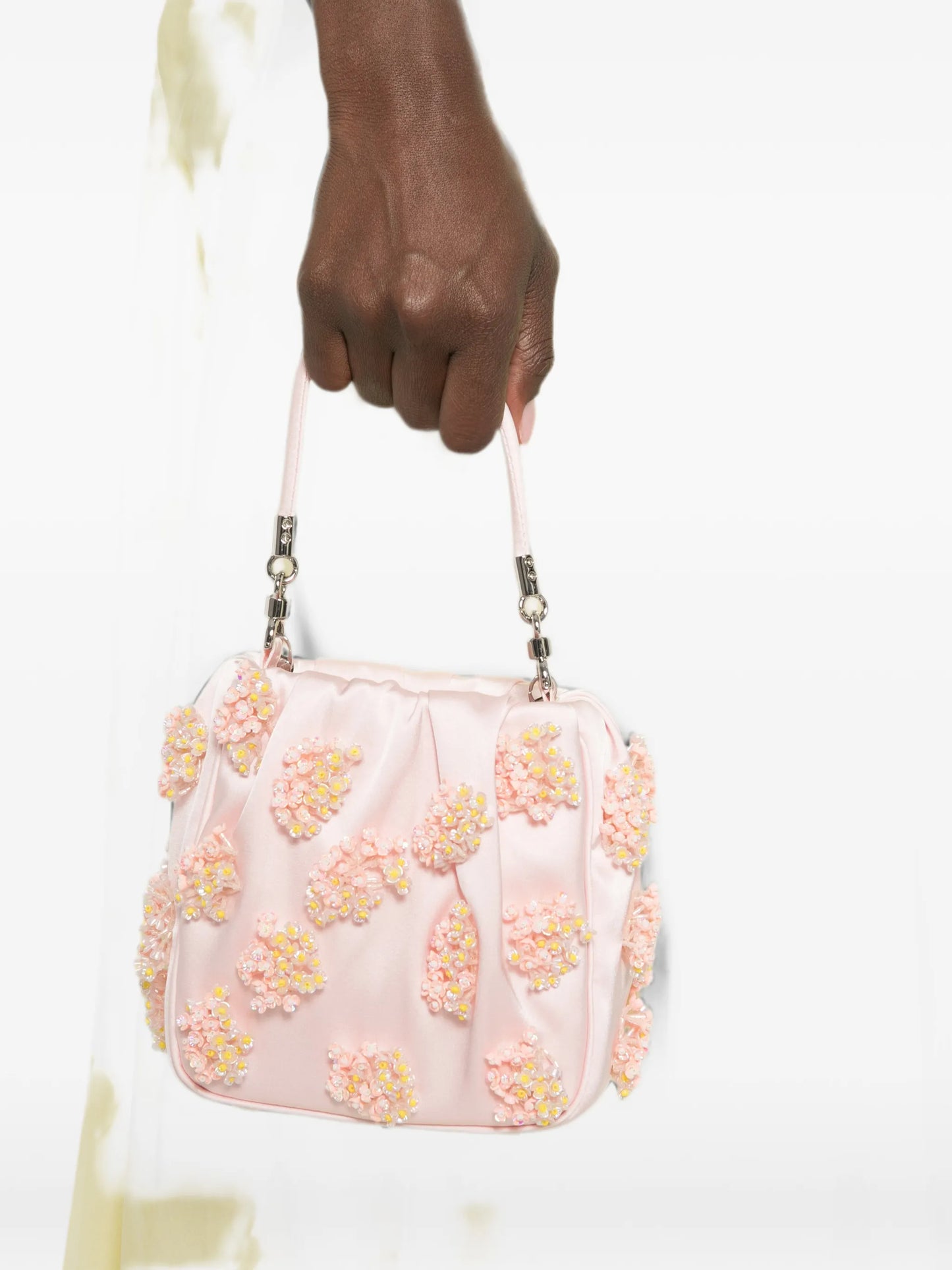 beaded tote bag