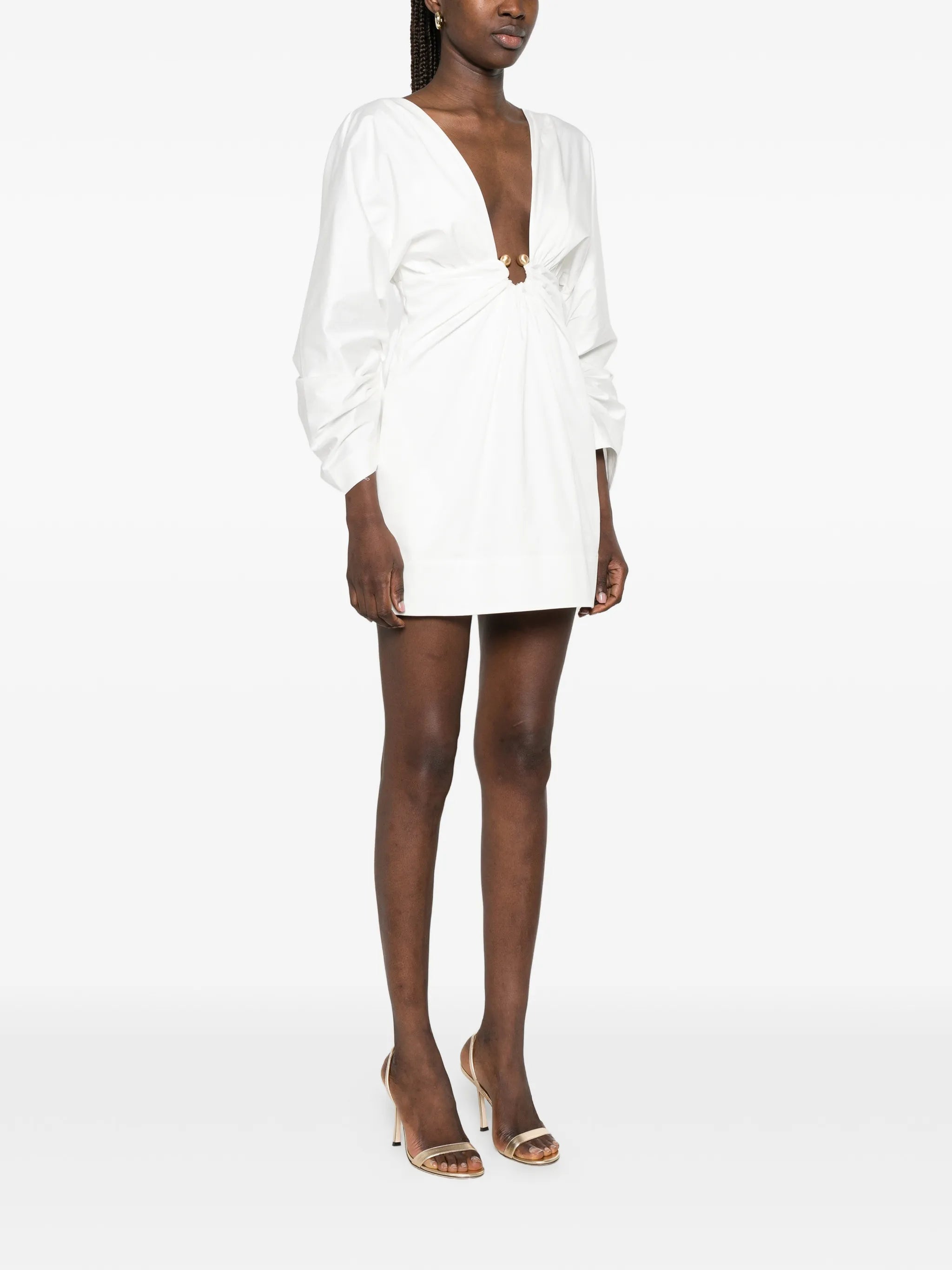Questra hardware-detail mini dress