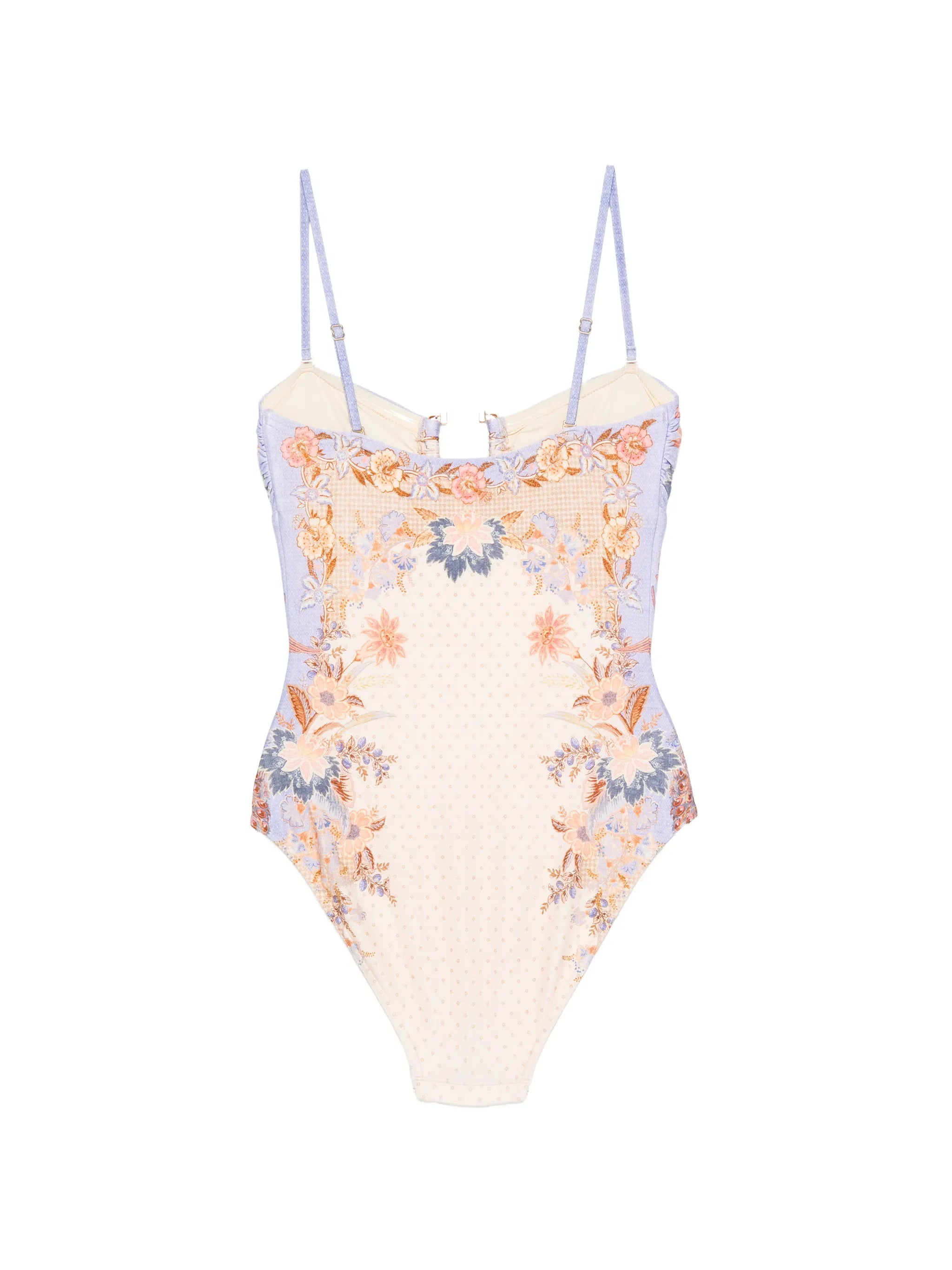 Indra bamboo-trim swimsuit