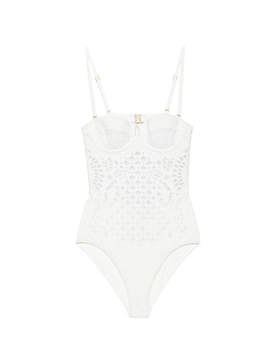 Indra embroidery 1PC swimsuit