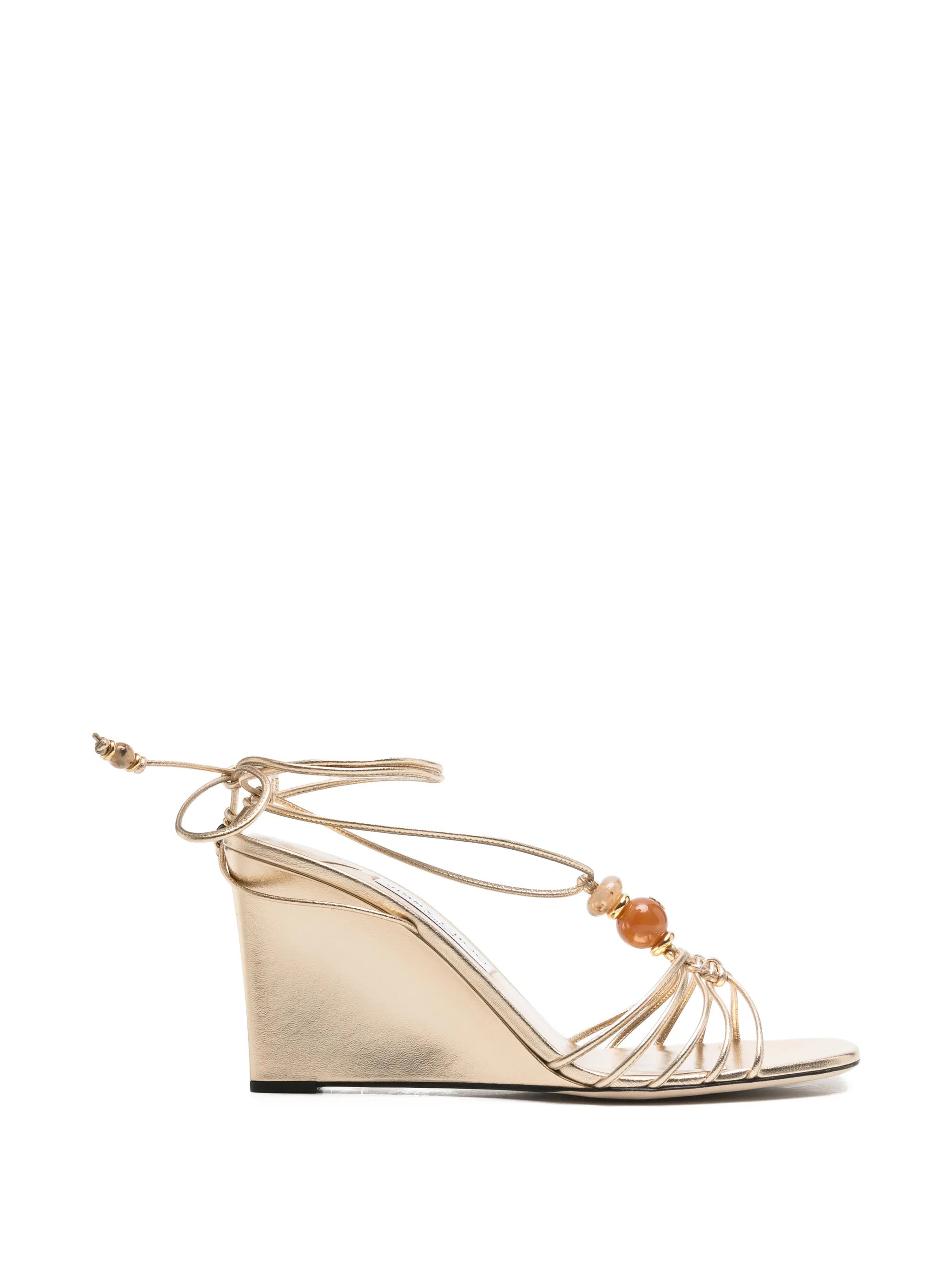 Lova Wedge 85 bead-embellished sandals