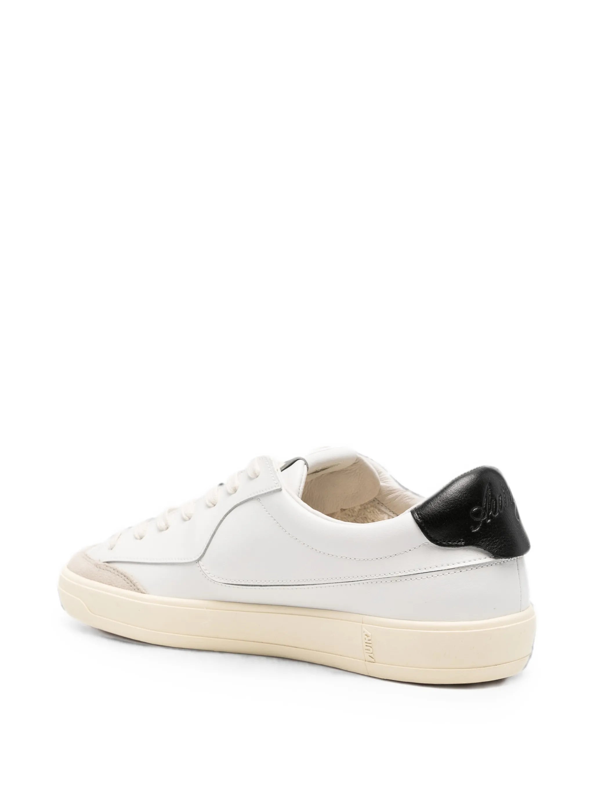 Windscape panelled leather sneakers