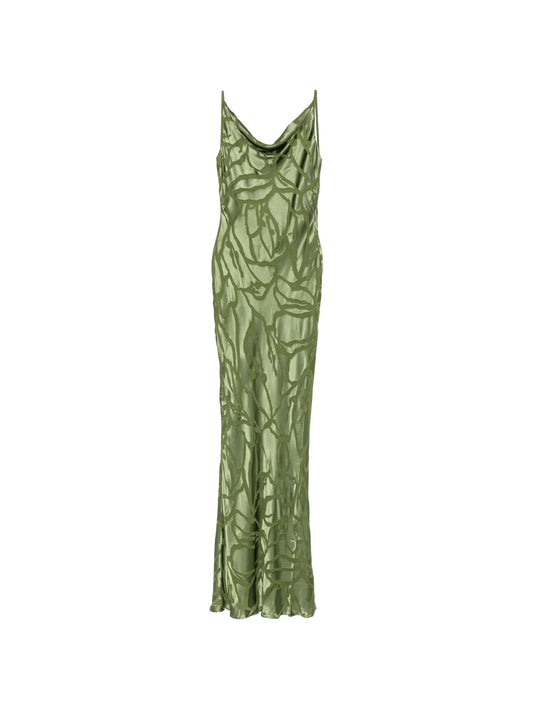 Ali cowl-neck maxi dress