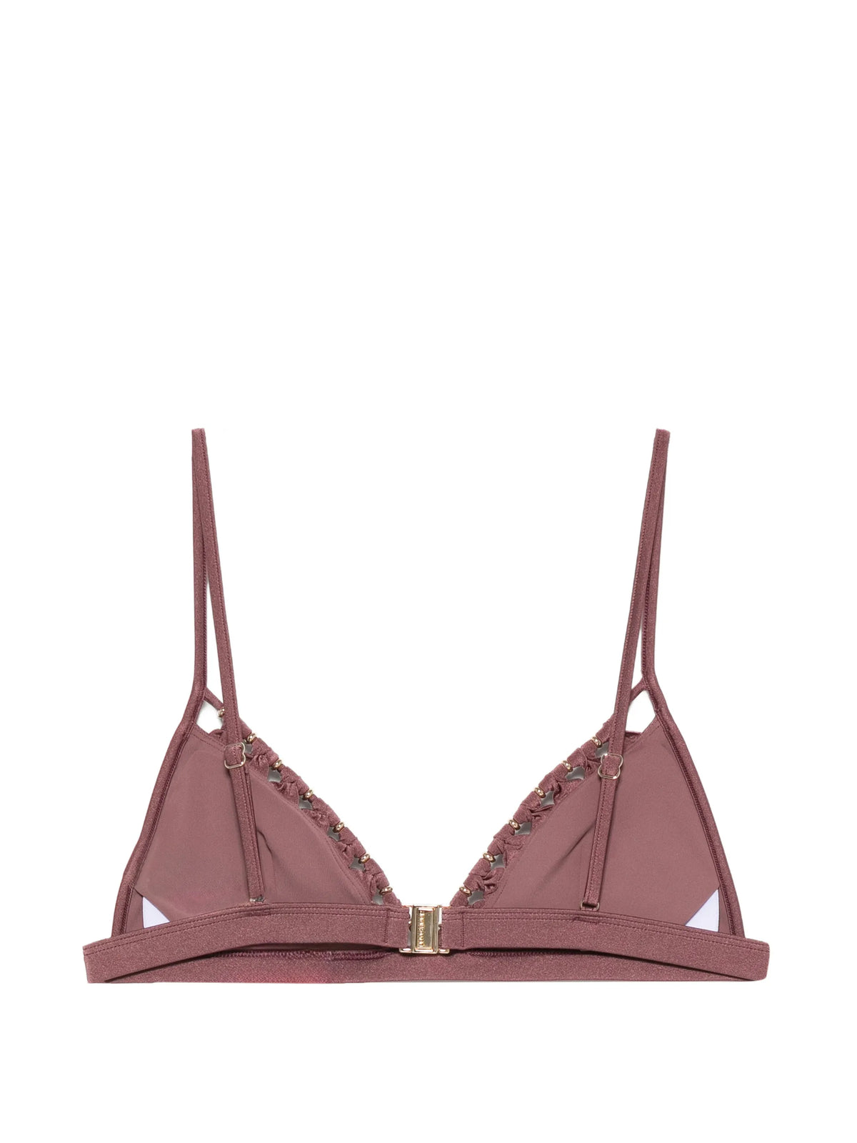 Aster bead detail bikini top