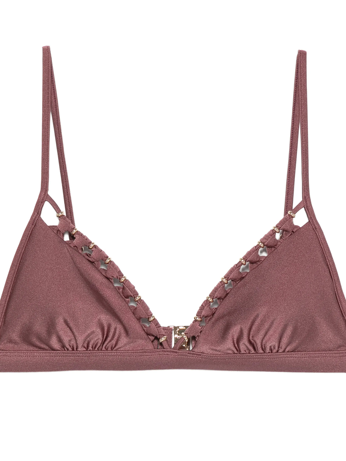 Aster bead detail bikini top