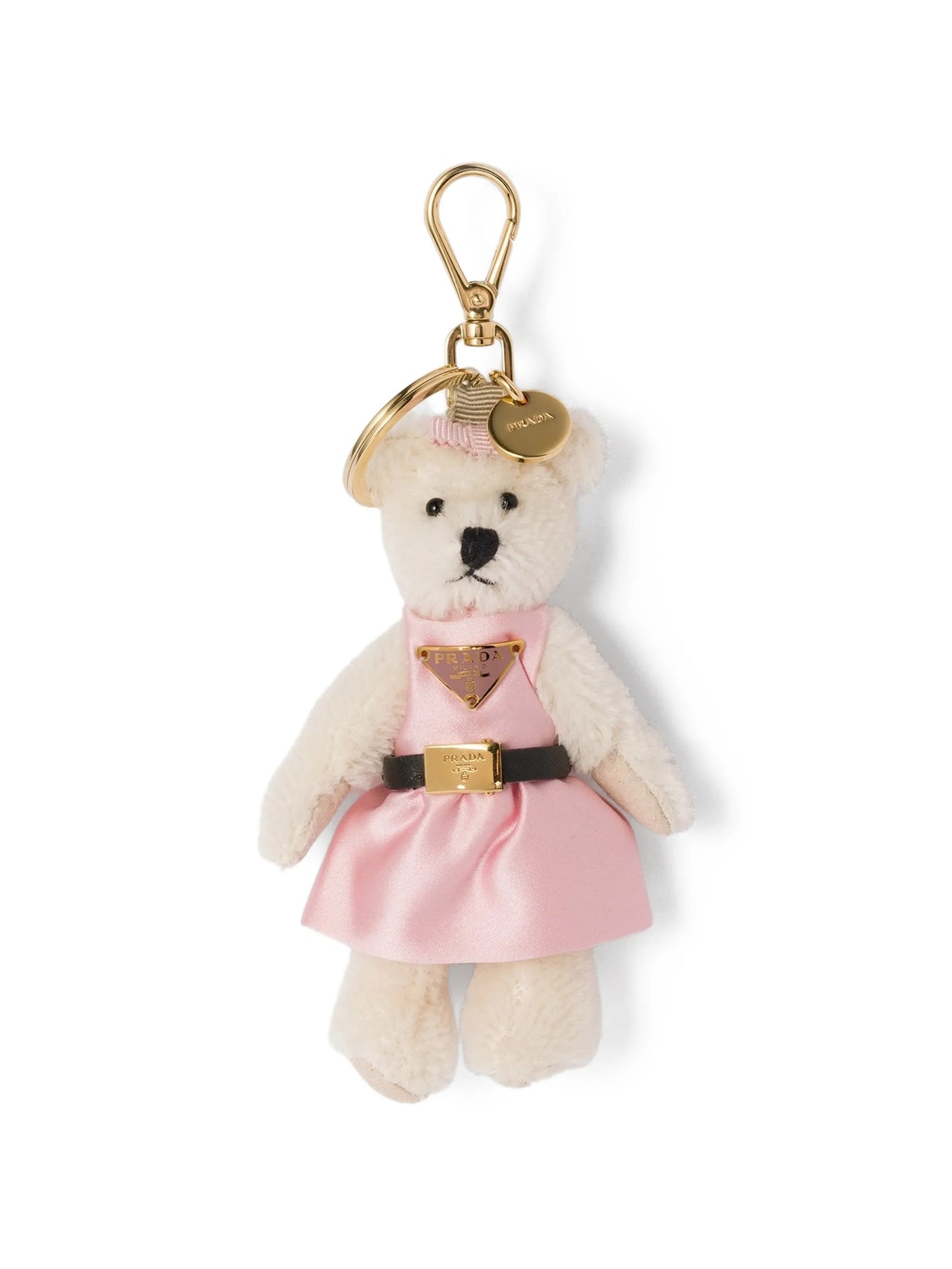 Teddy keychain charm