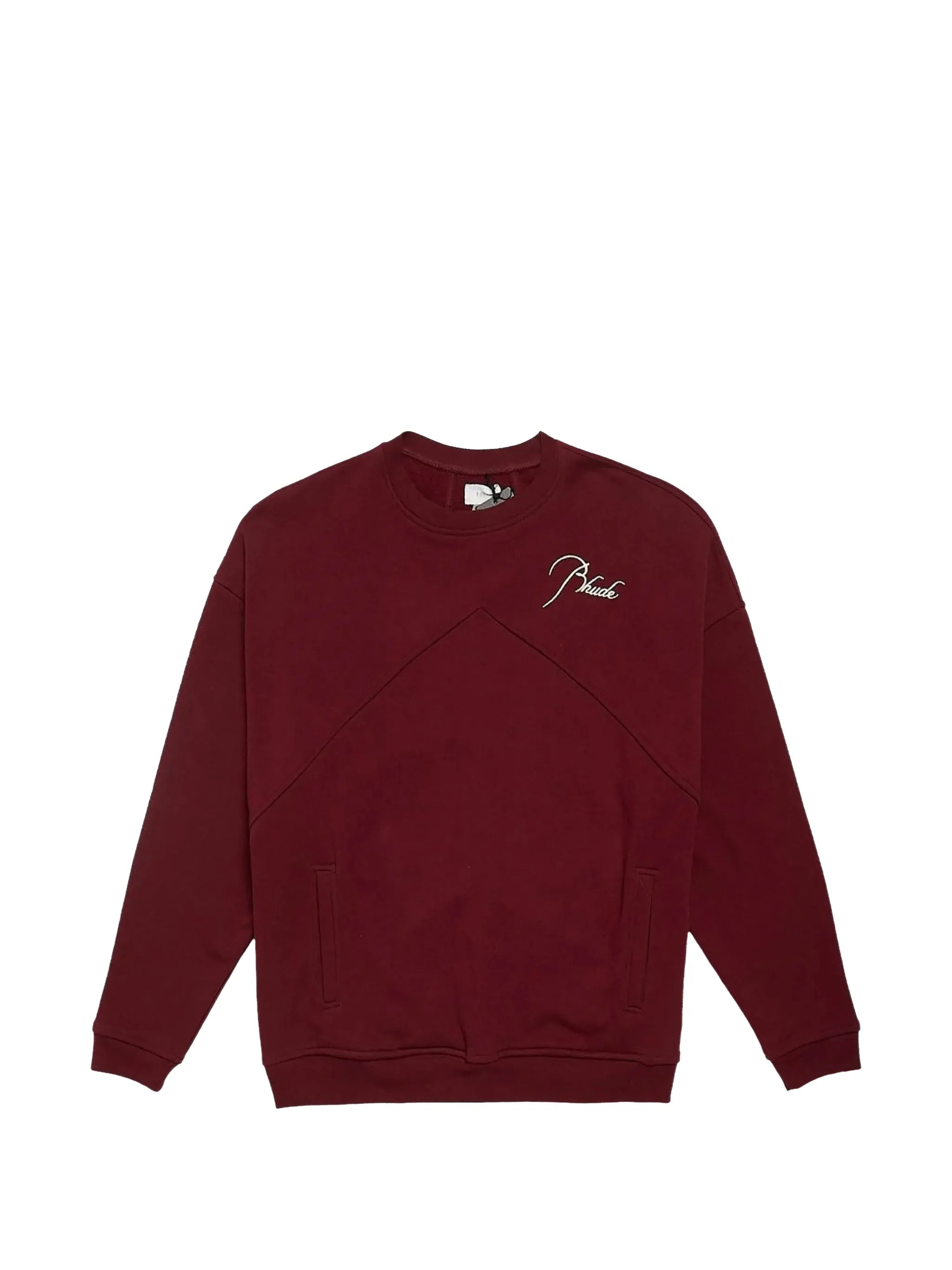 logo-embroidered crewneck sweatshirt