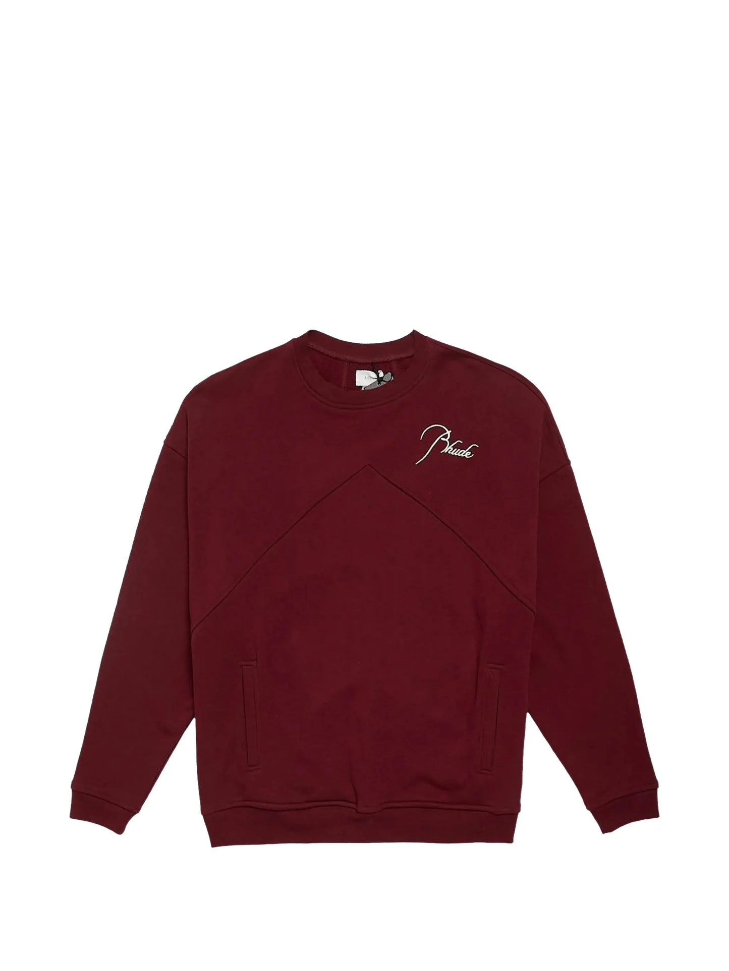 logo-embroidered crewneck sweatshirt