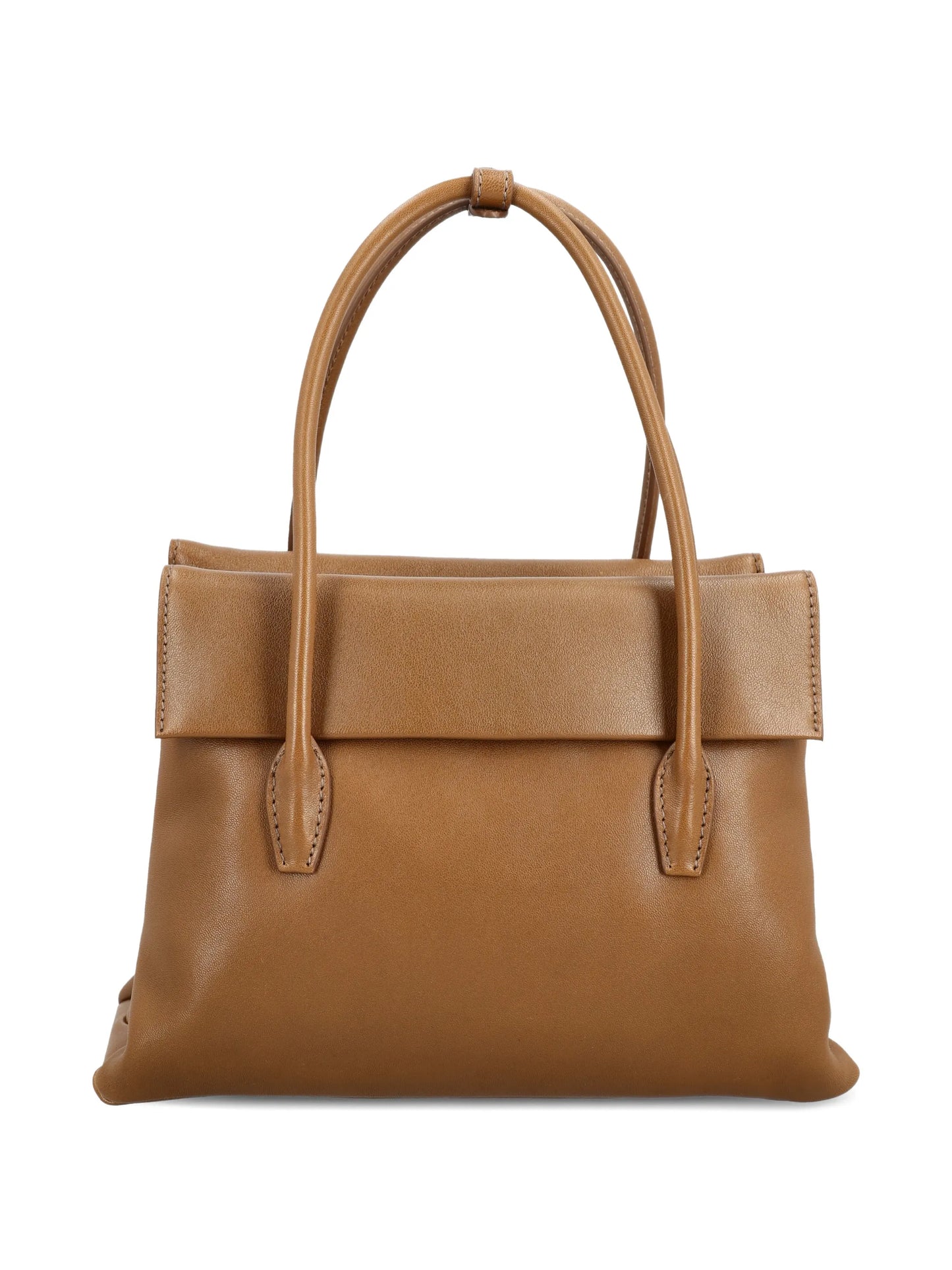 Solitaire leather tote bag