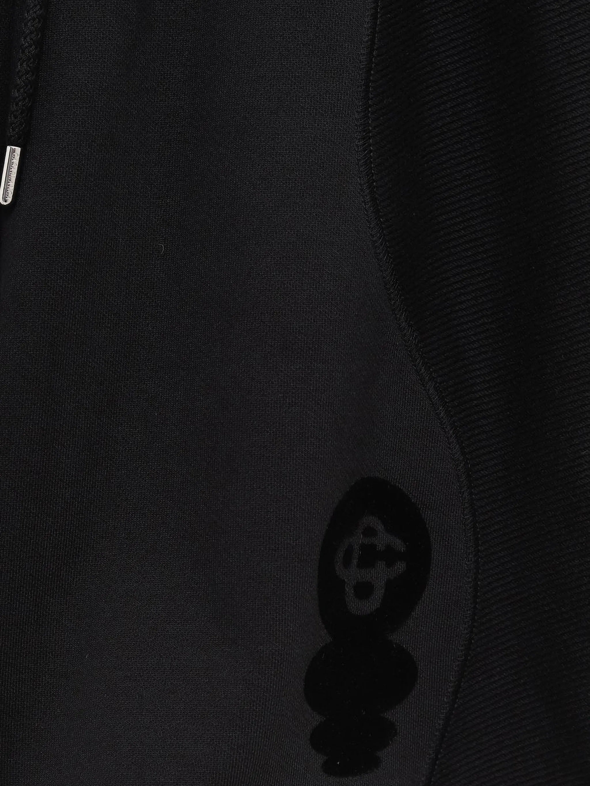 elasticated-waistband track shorts