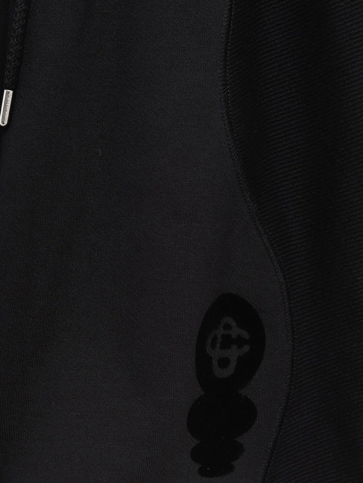 elasticated-waistband track shorts